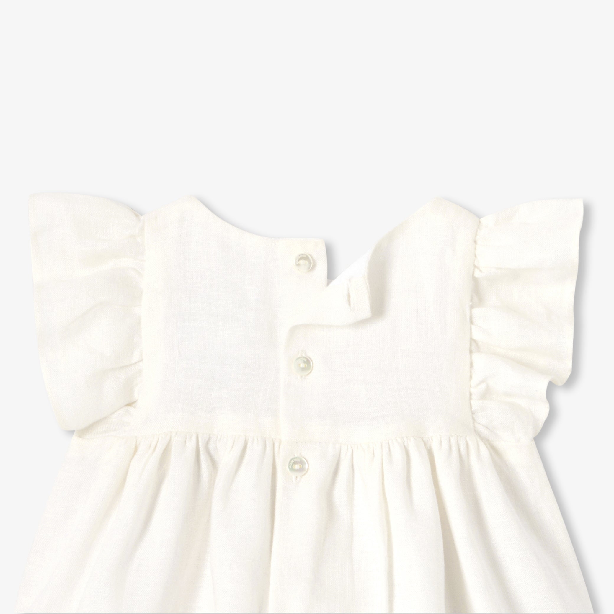 Baby girl dress in linen