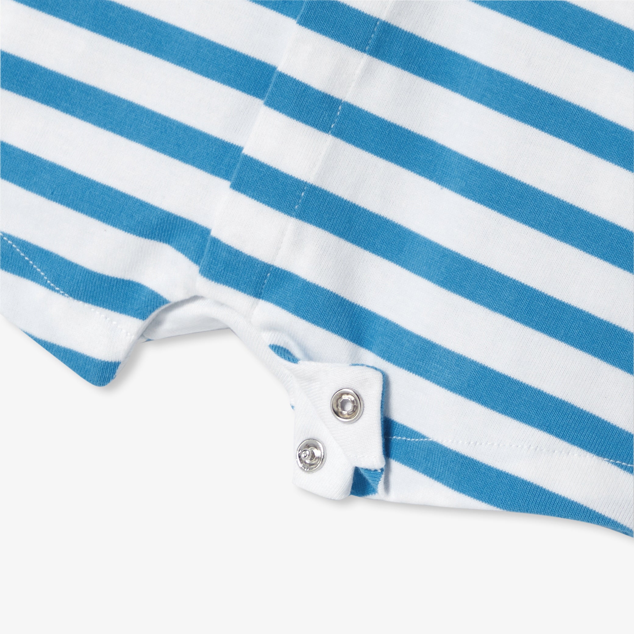 Baby boy short jumpsuit in jersey