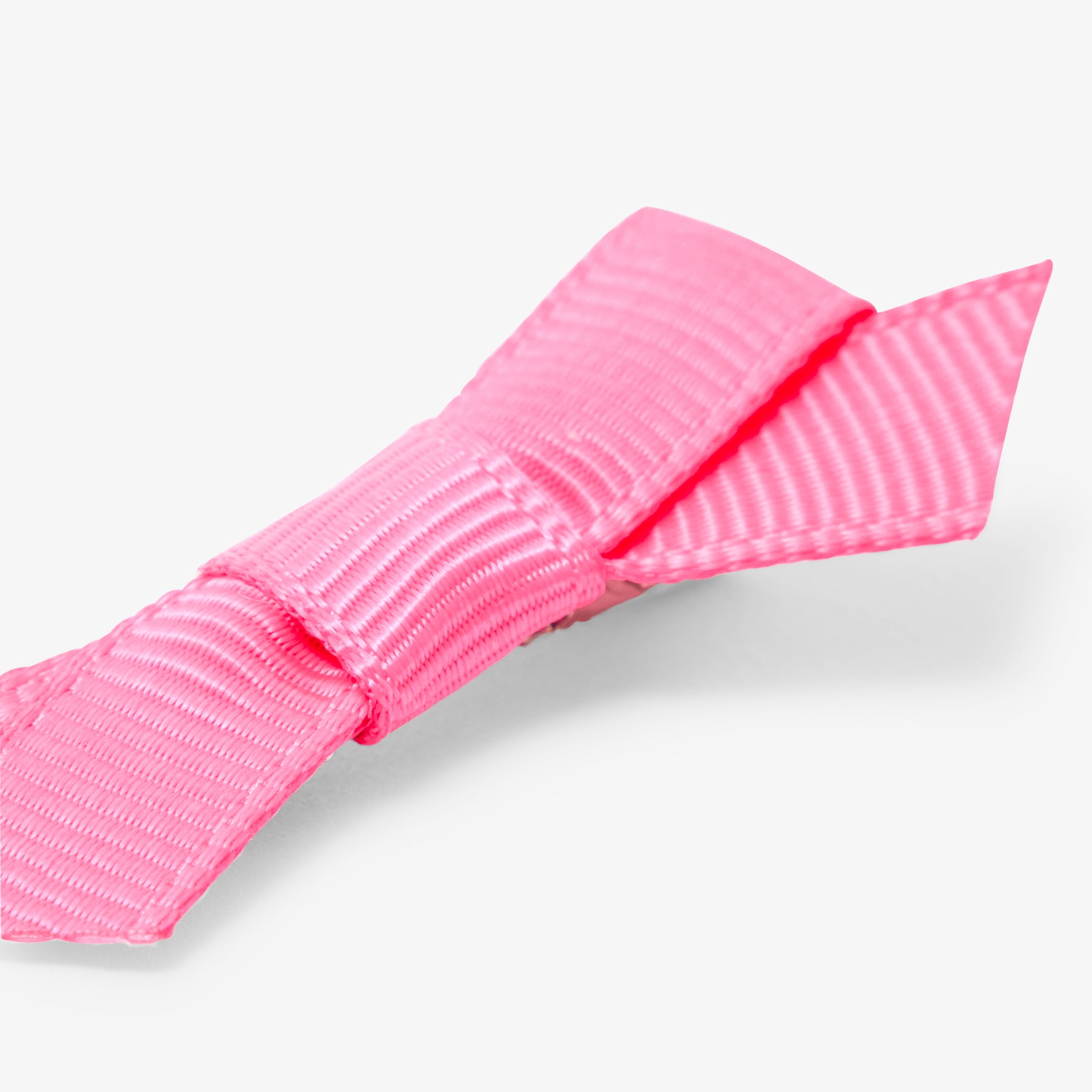 Baby girl crocodile clip duo with bow