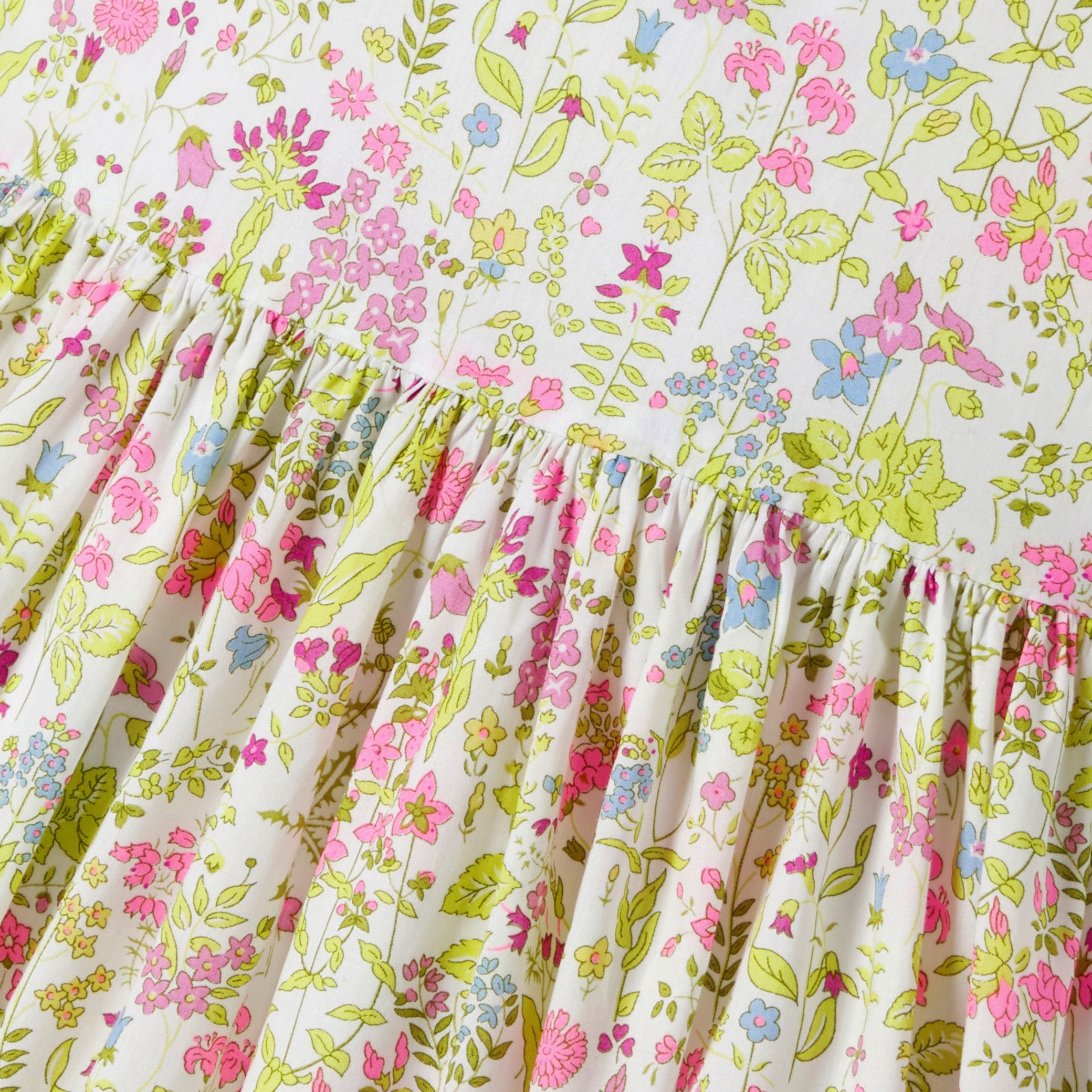 Girls' halter neck dress in Liberty fabric