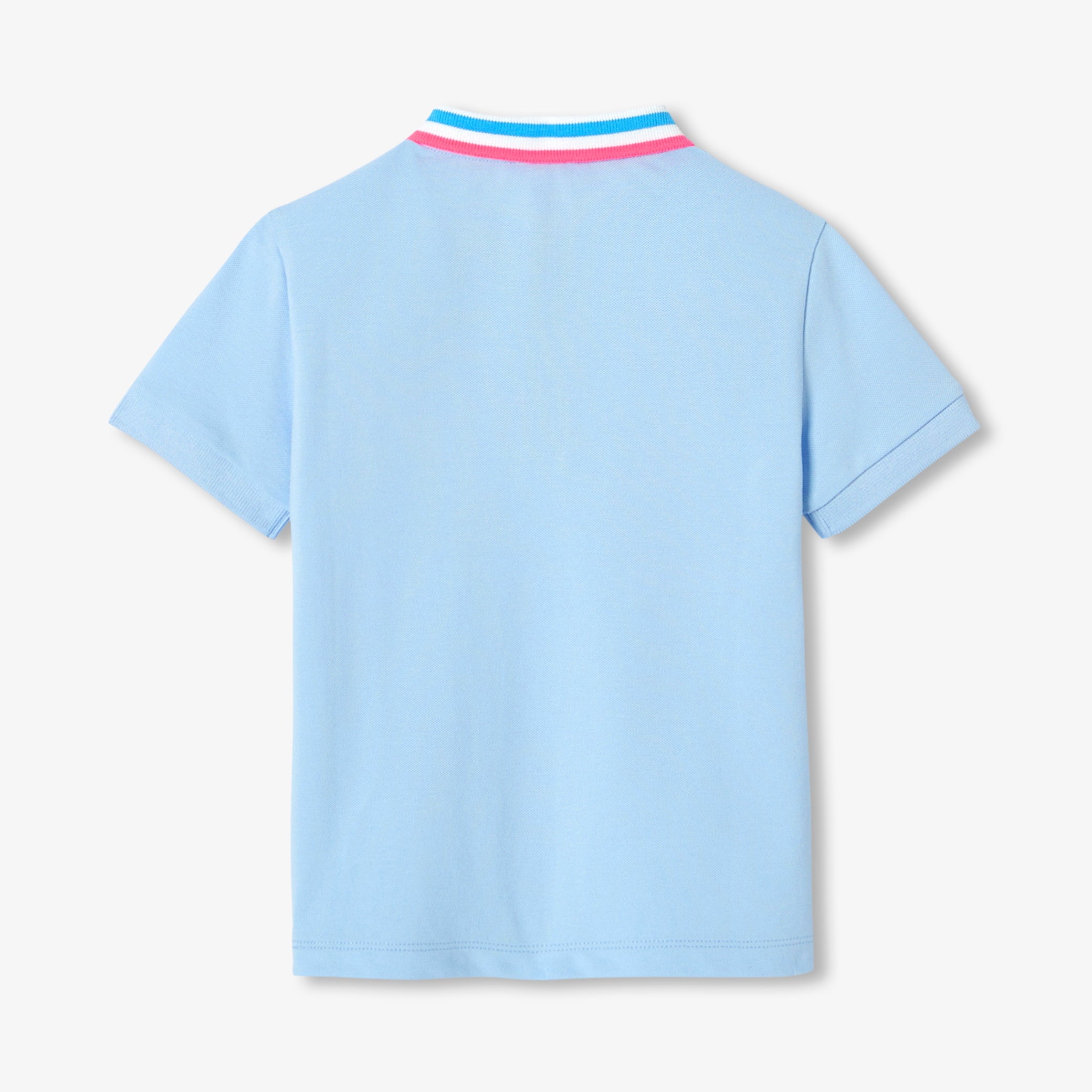 Mini piqué cotton polo shirt for boys