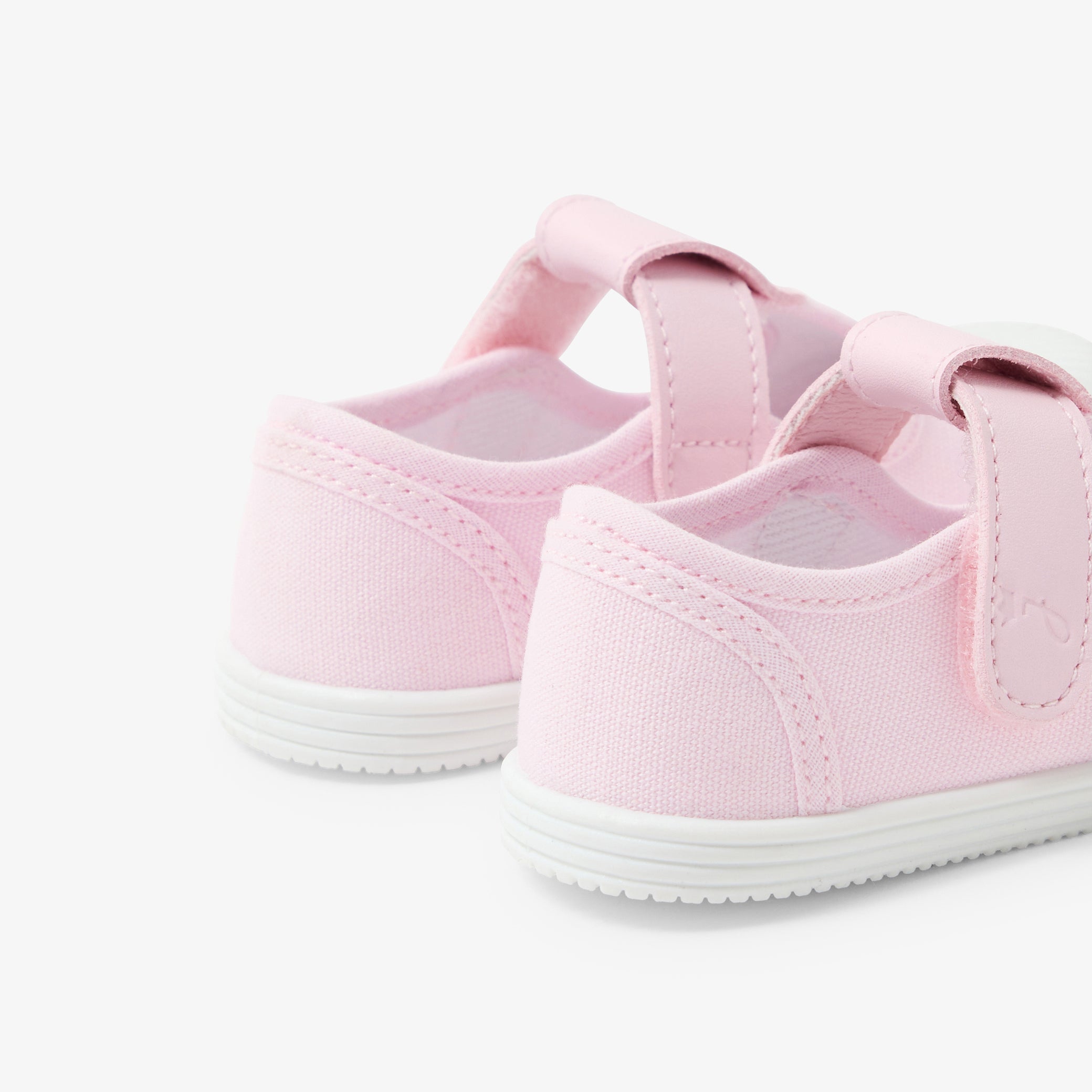 Baby girl canvas sandals