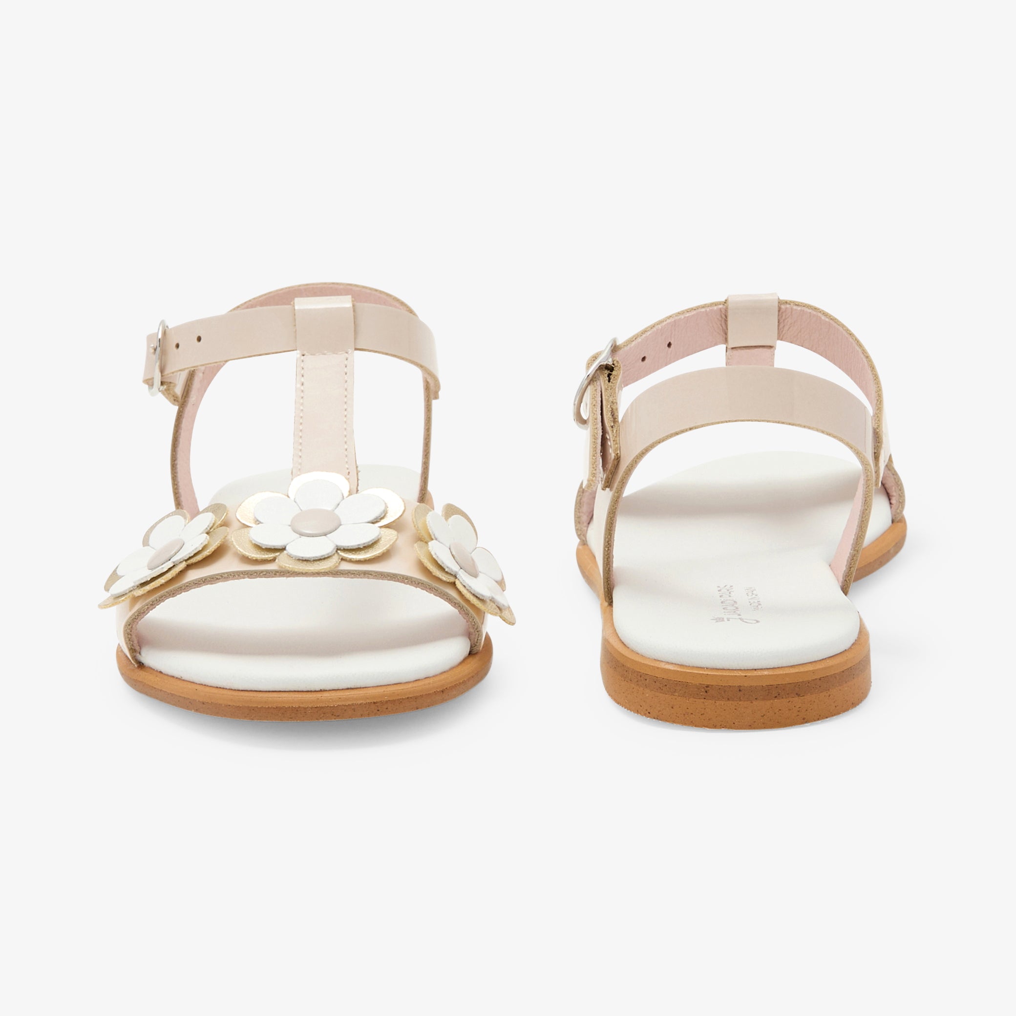 Girl patent leather sandals