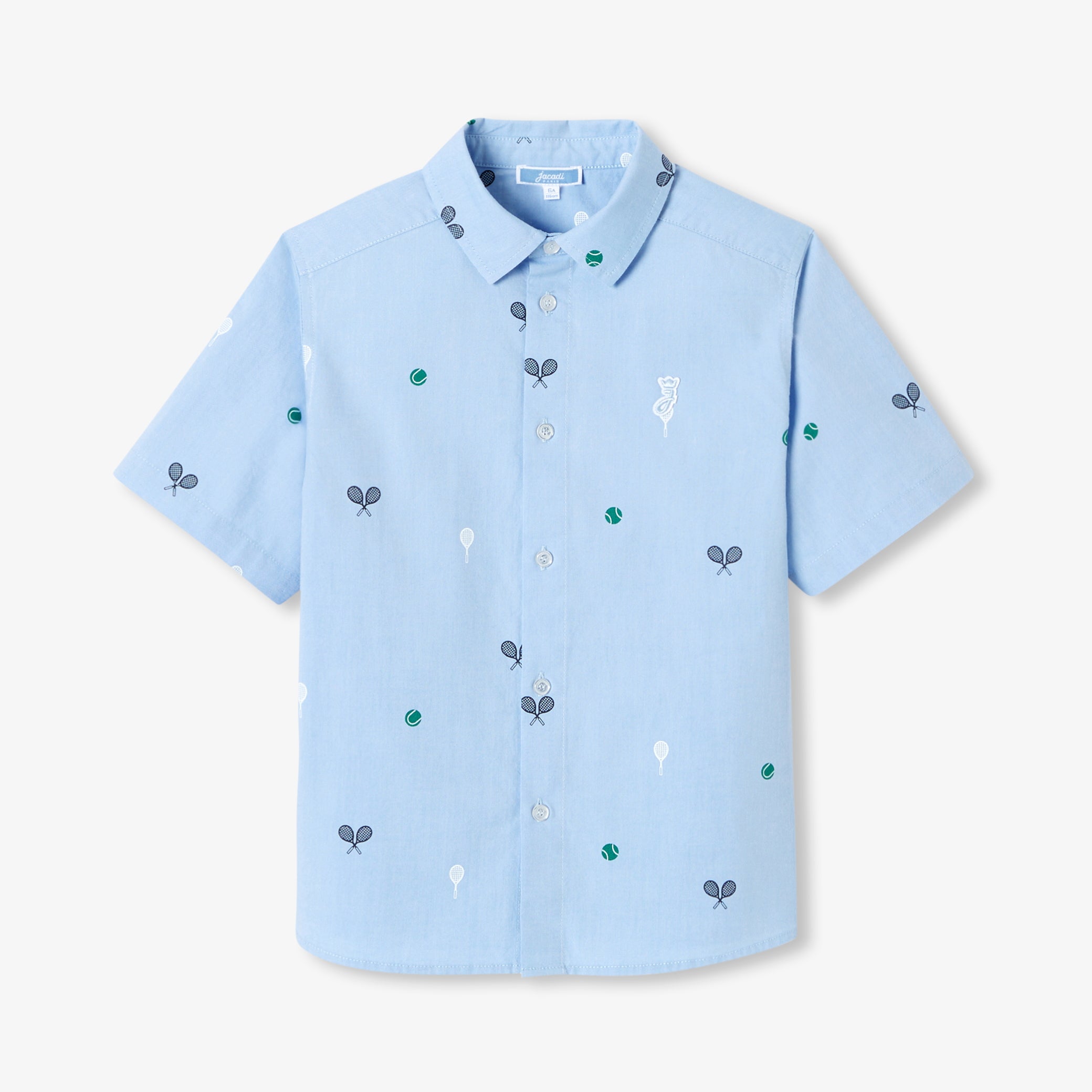 Short-sleeved boys' shirt