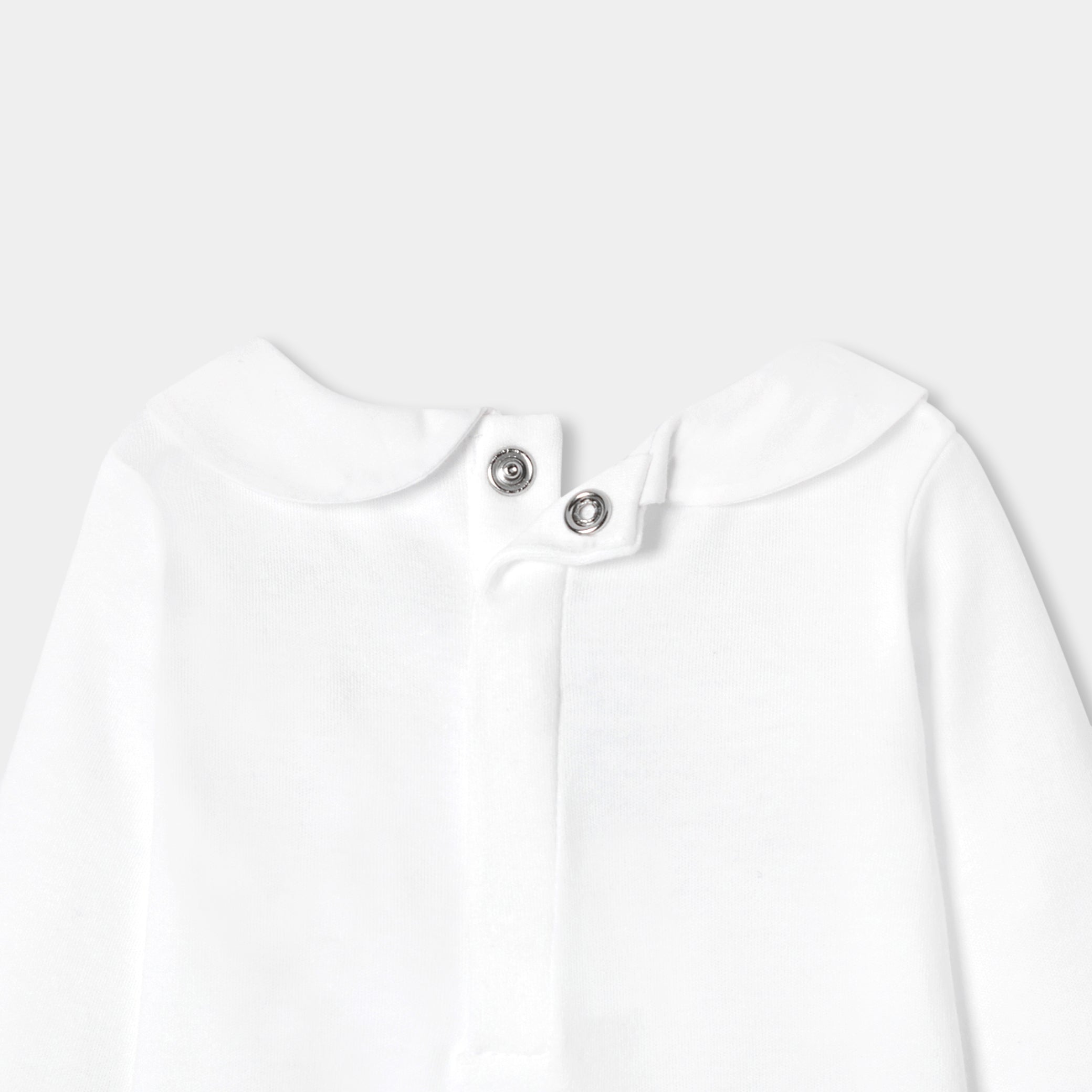 Baby girl long-sleeved cotton bodysuit