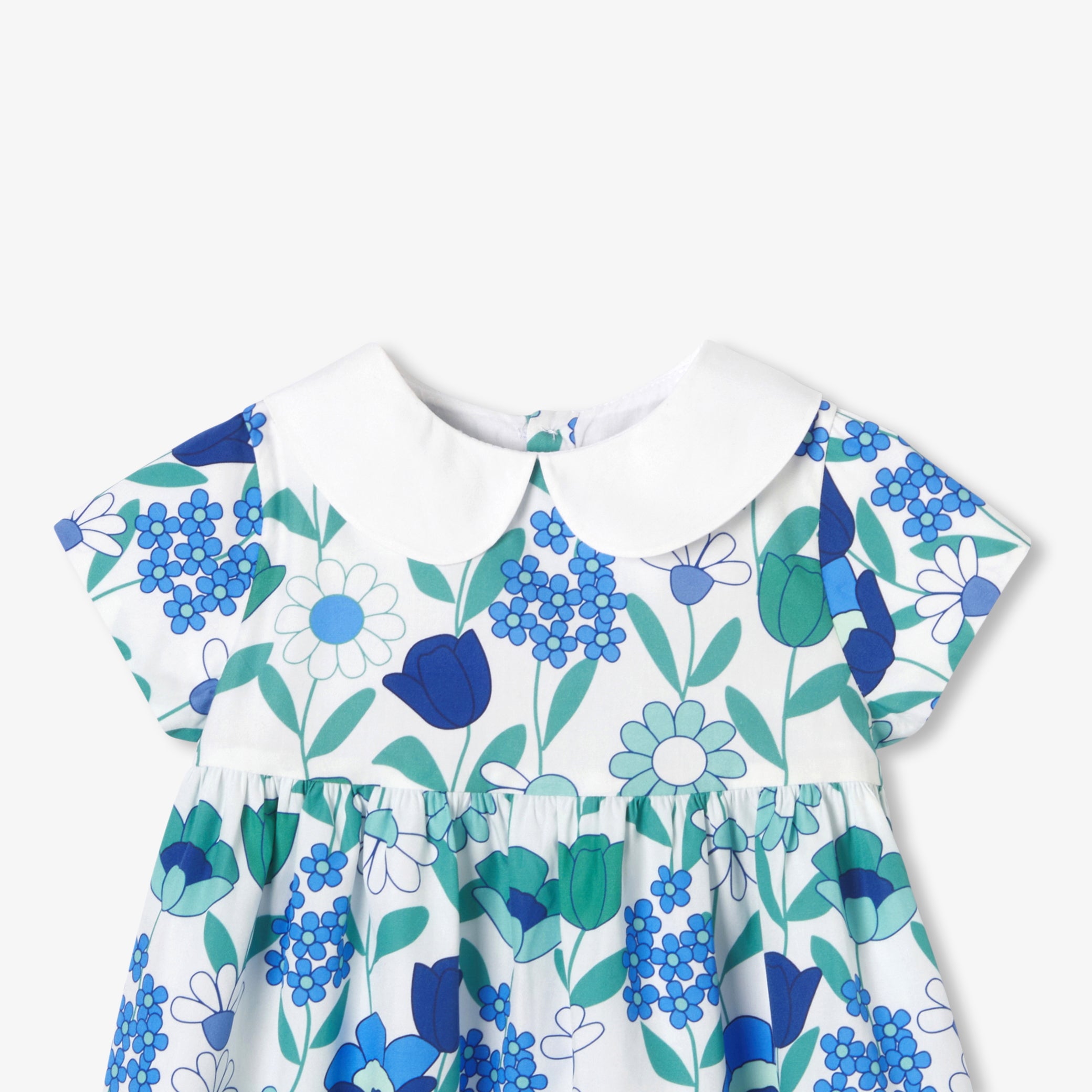Baby girl floral cotton dress