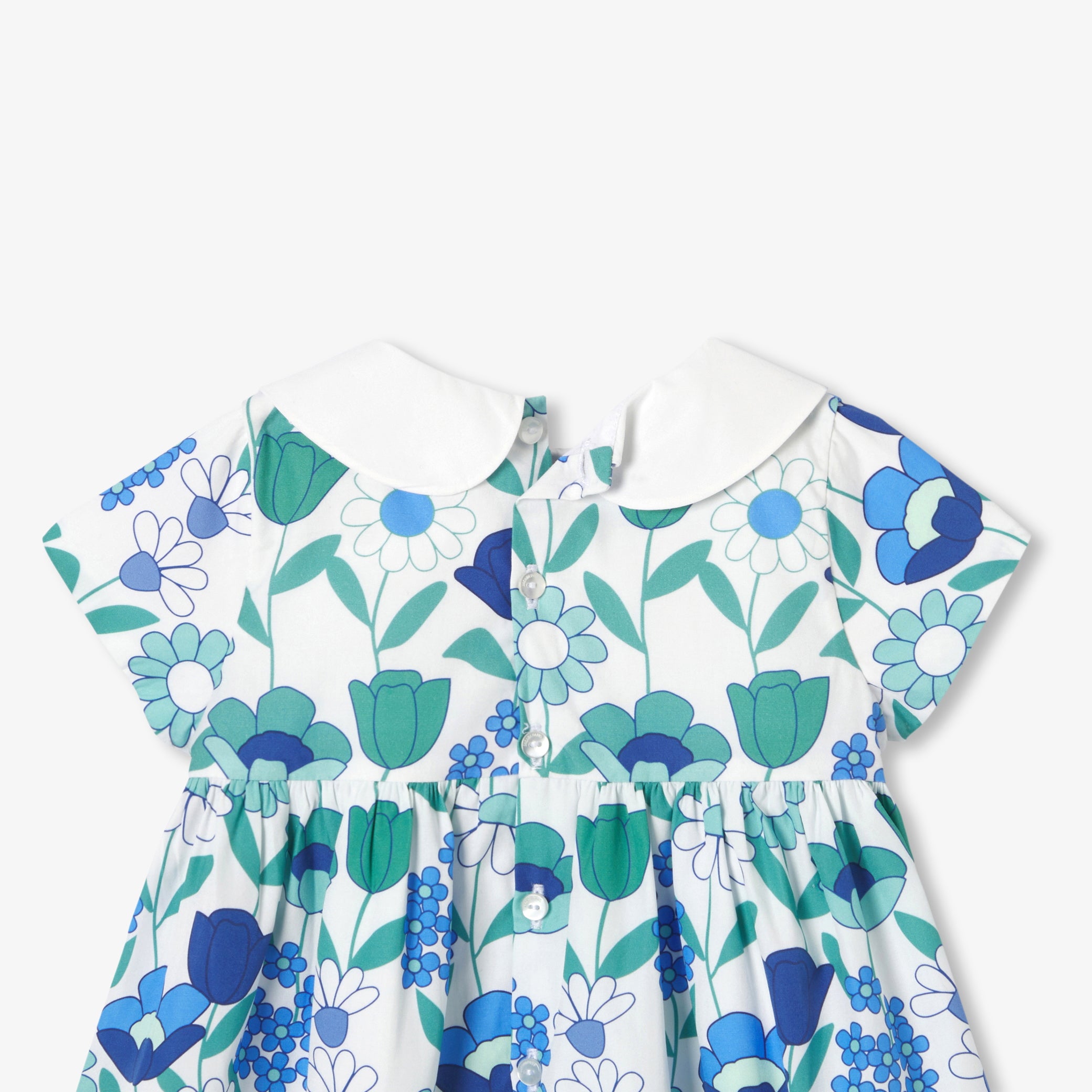 Baby girl floral cotton dress