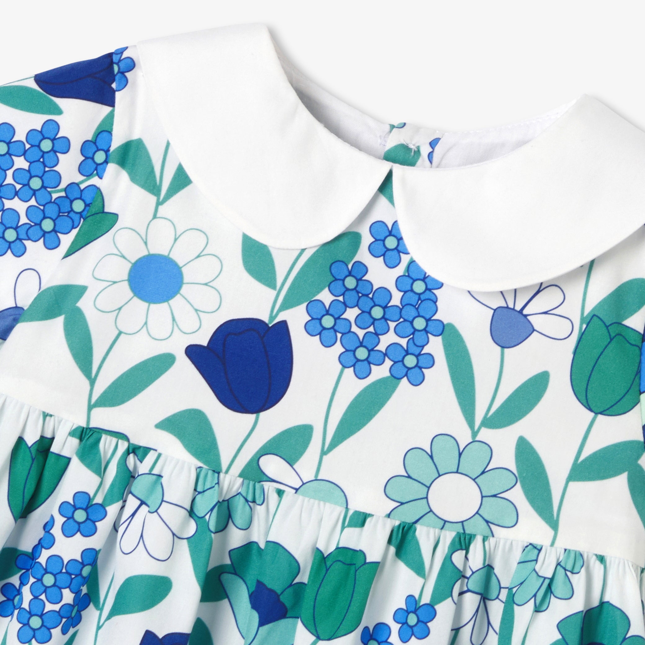 Baby girl floral cotton dress