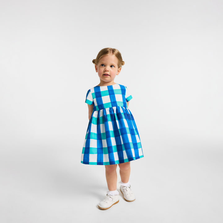 Baby girl short-sleeved dress