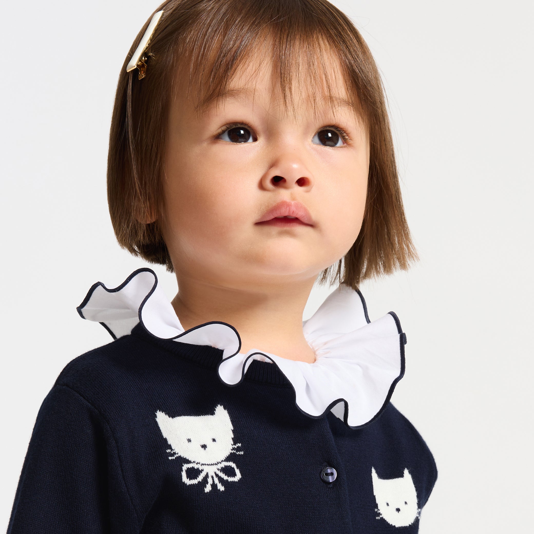 Baby girl knit cardigan
