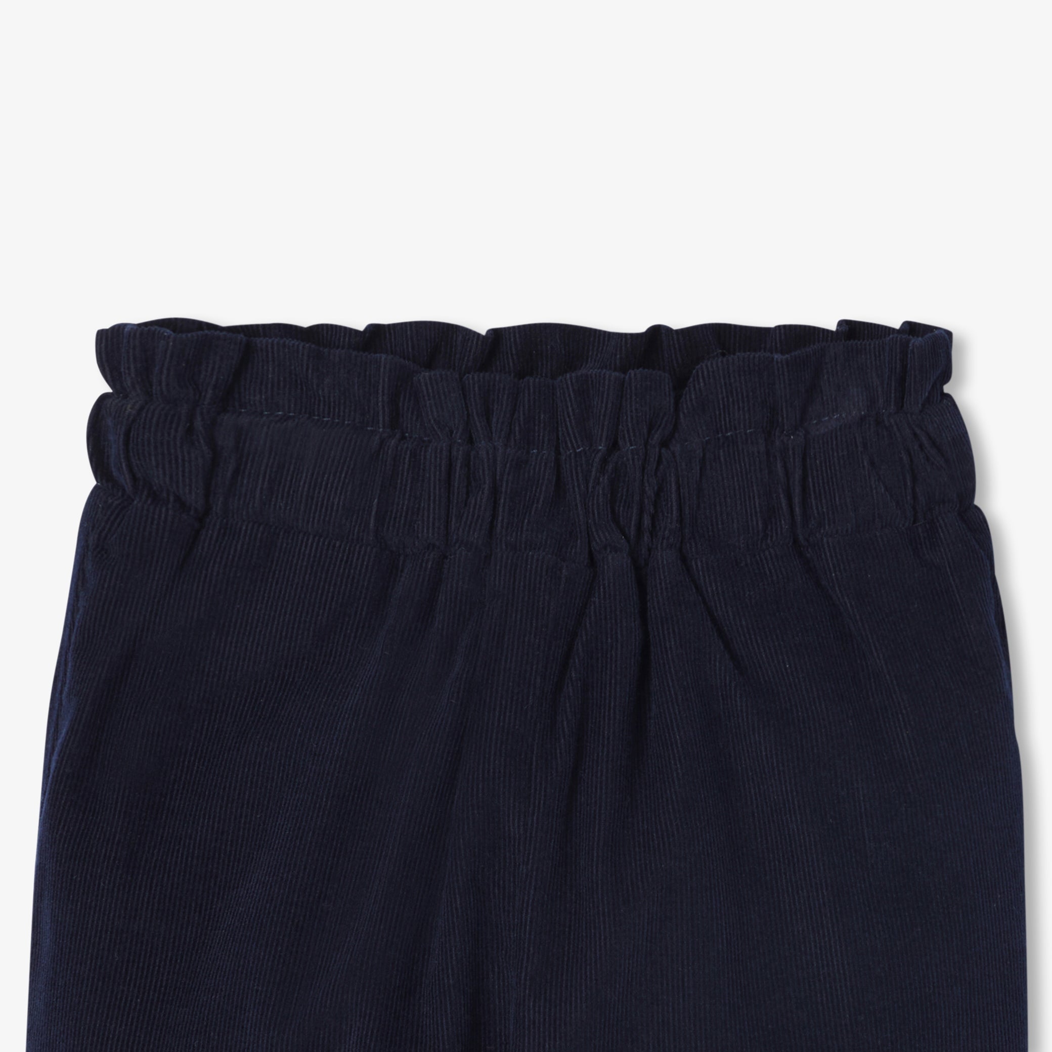 Baby girl fine-ribbed corduroy pants
