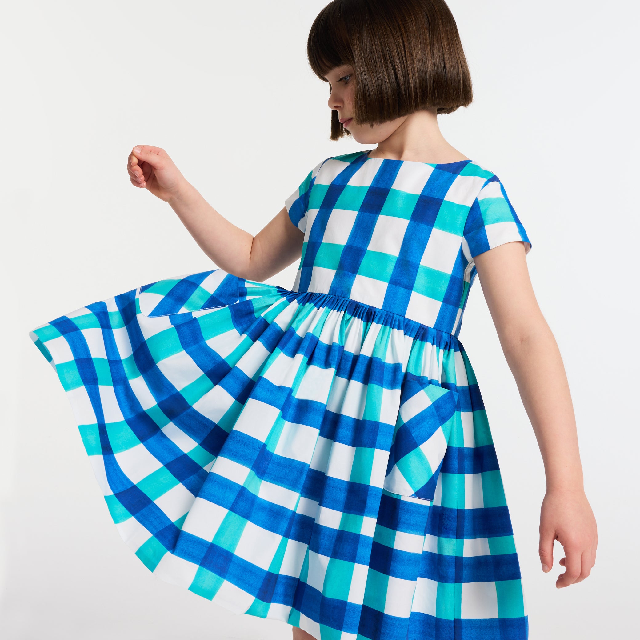 Girl short sleeve dress