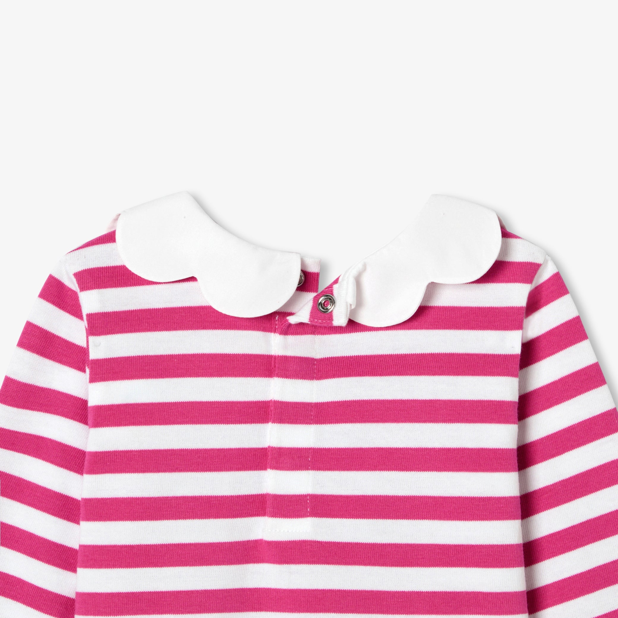 Baby girl striped cotton top