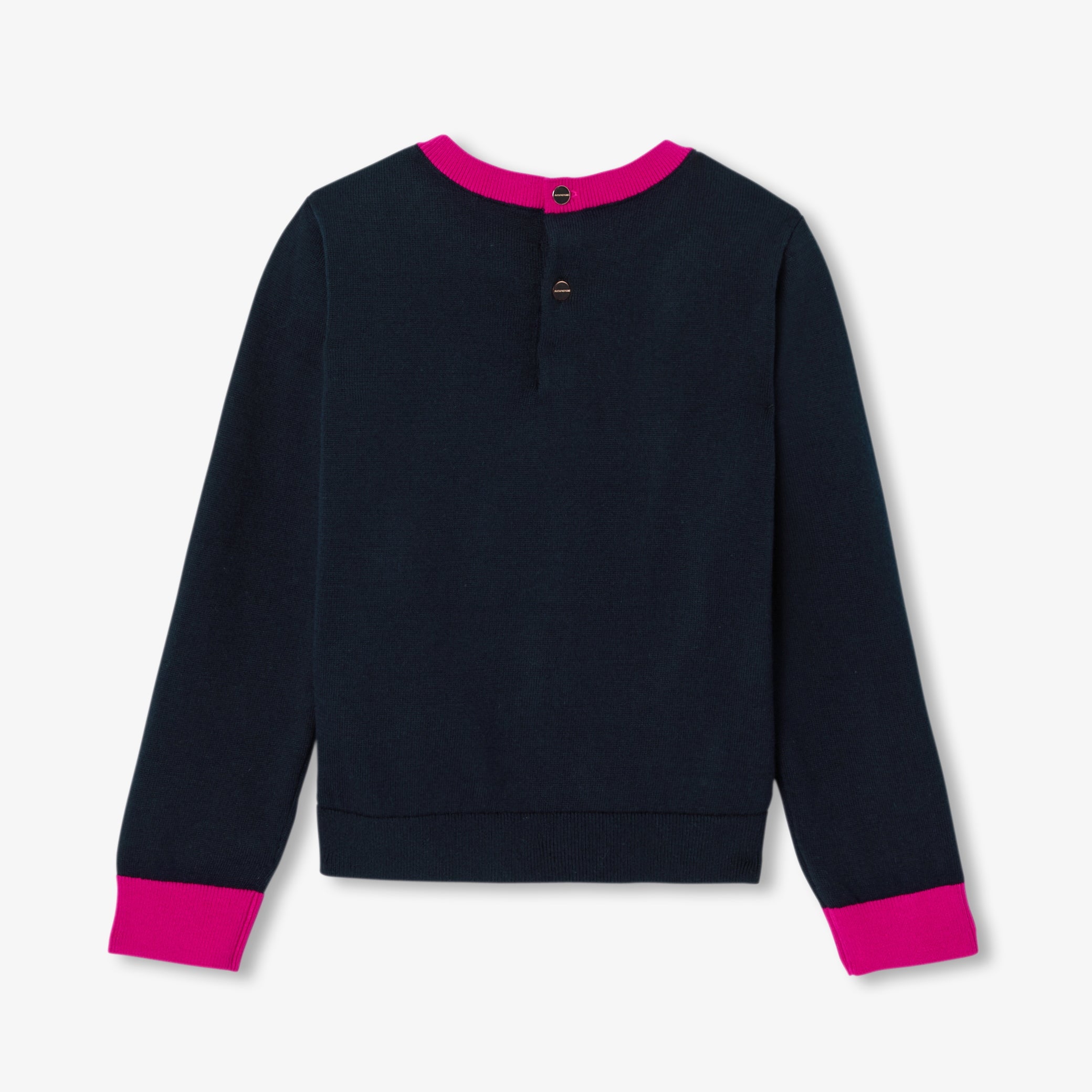 Girl heart jacquard jumper
