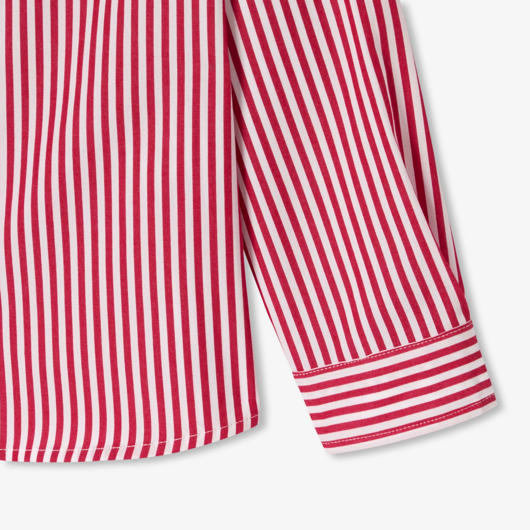 Child striped popeline shirt