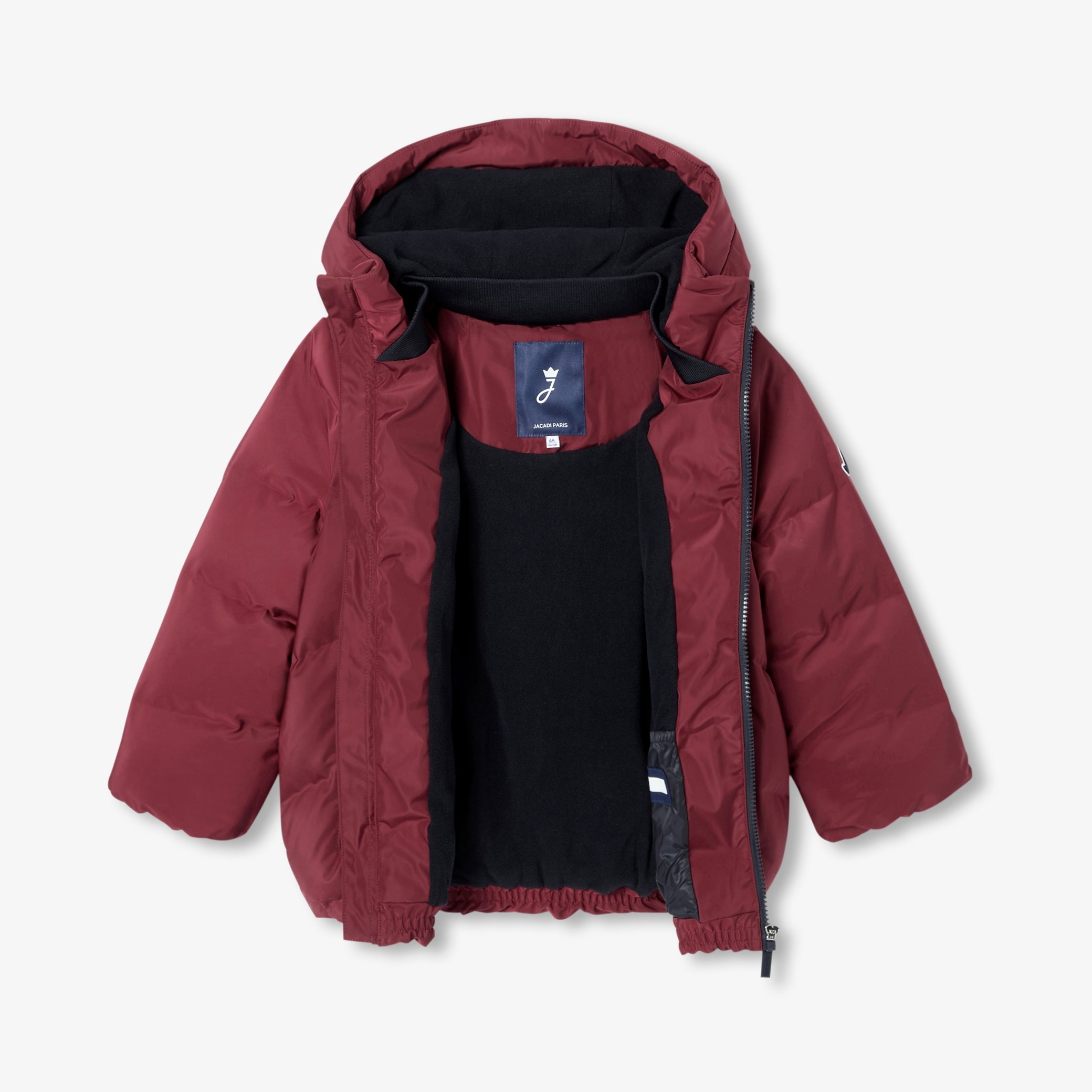 Child hooded padded jacket