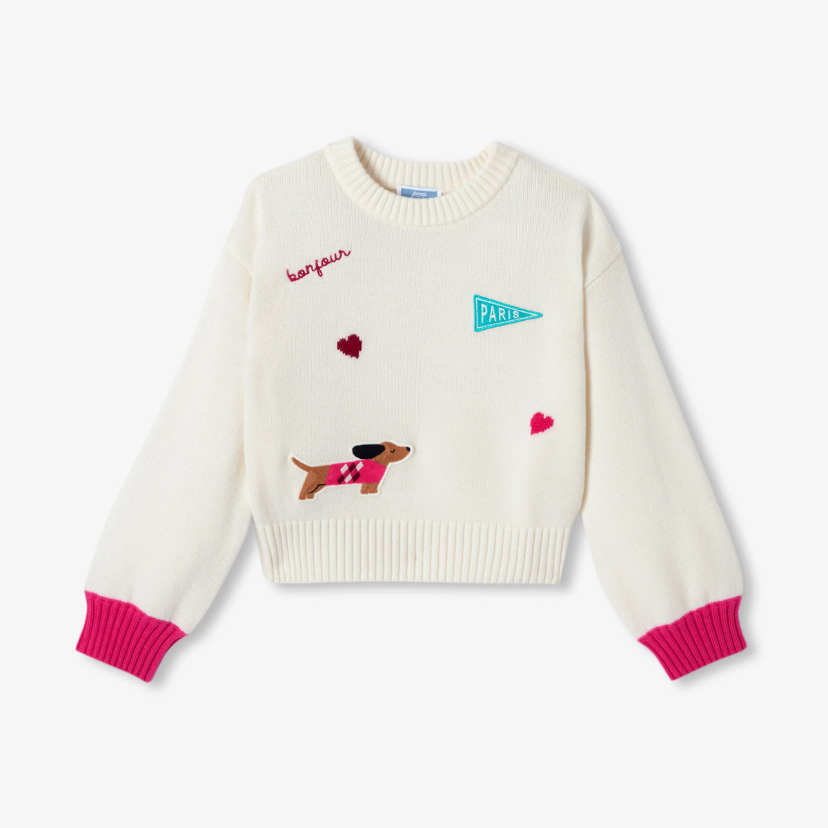 Girl wool blend jumper