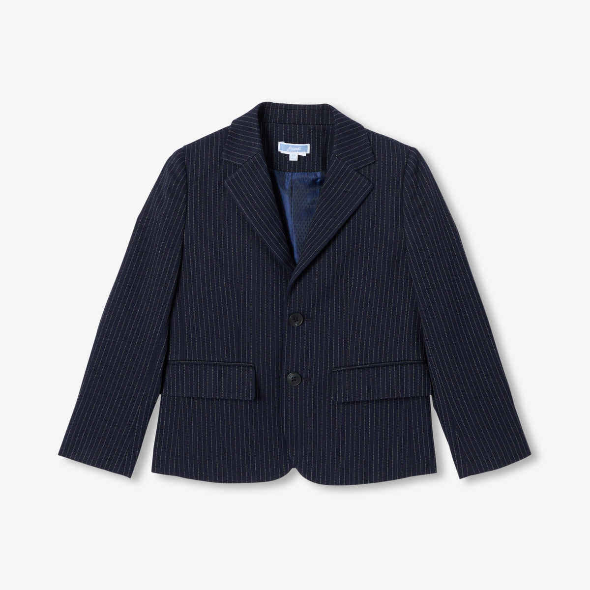 Boy flannel-effect jacket