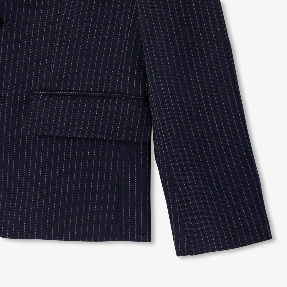 Boy flannel-effect jacket