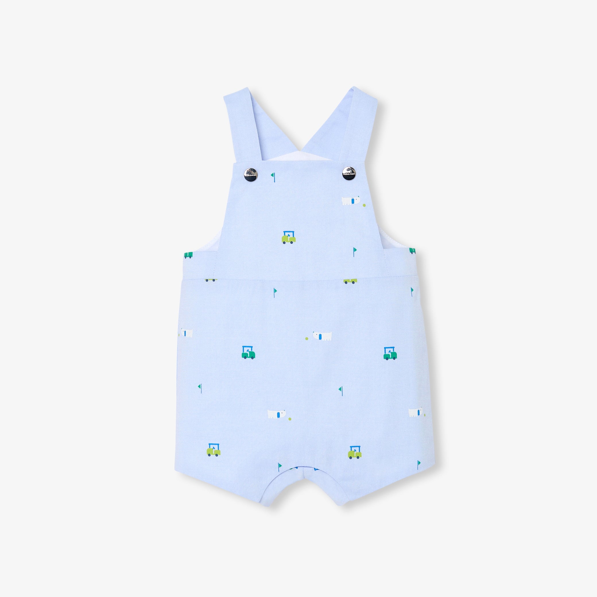 Baby boy Oxford romper