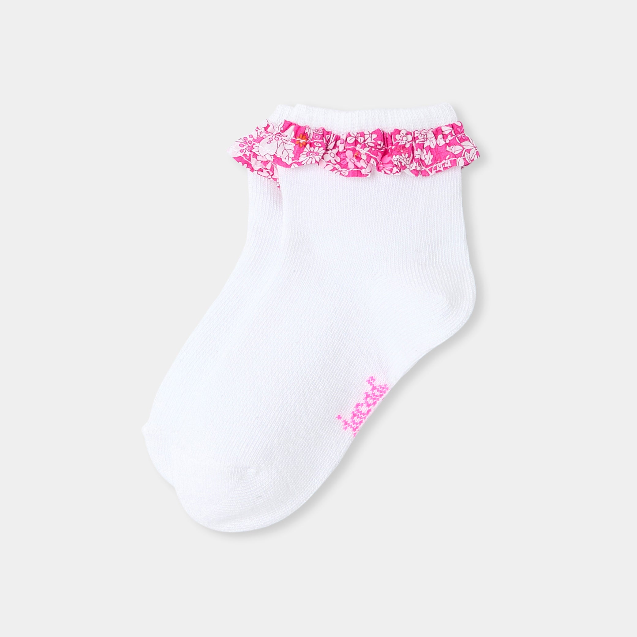Baby girl ruffled socks