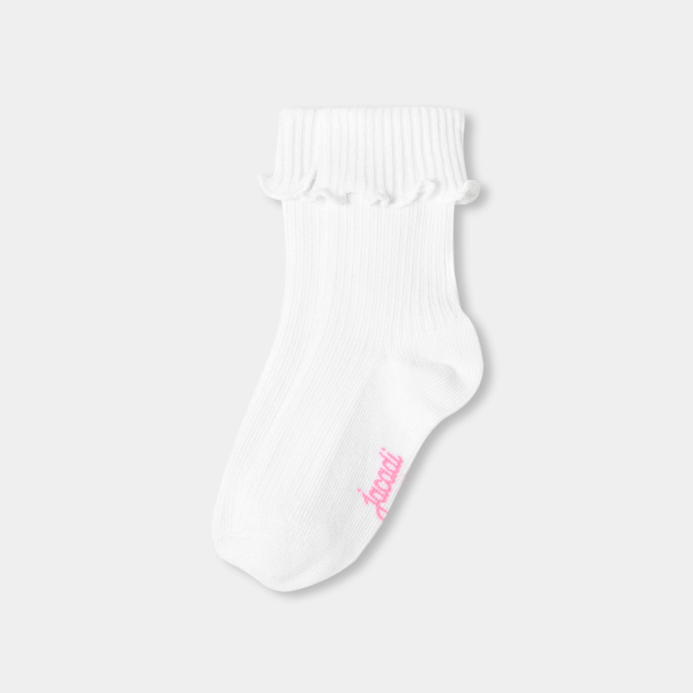 Baby girl set of two socks with cuffs