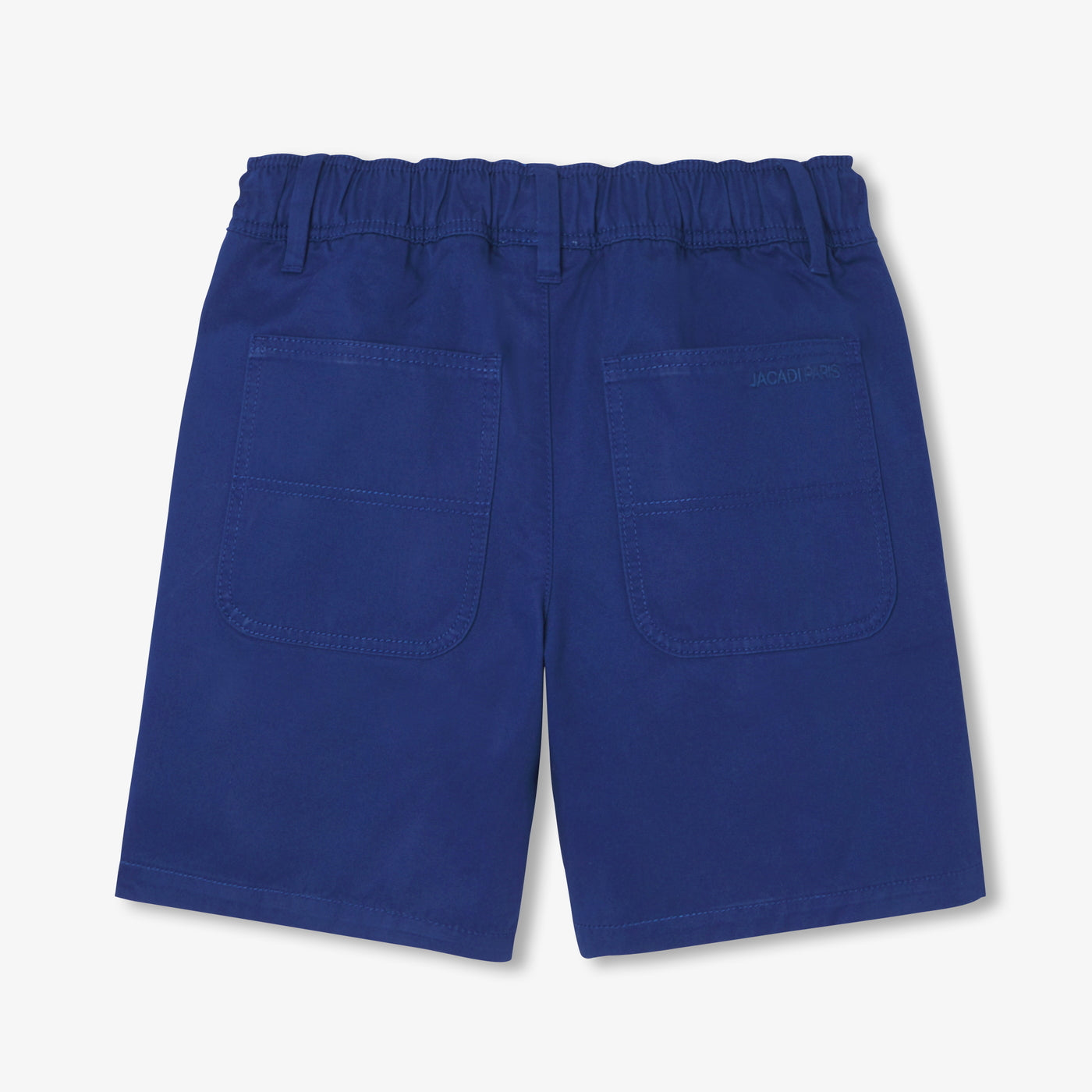 Girl cotton twill Bermuda shorts