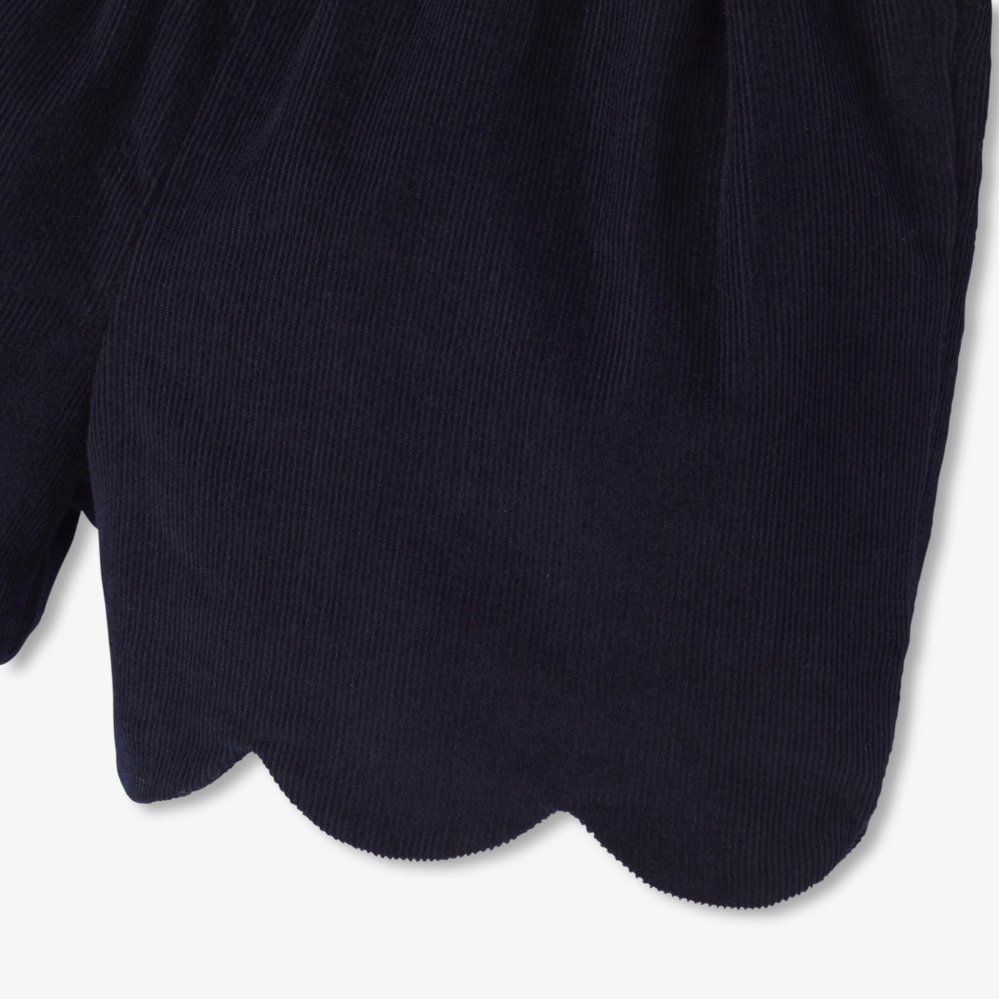 Baby girl fine-ribbed corduroy shorts