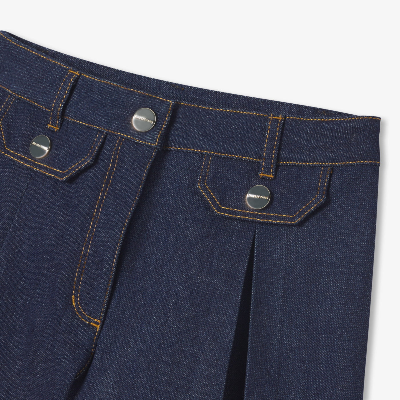 Girl denim culottes