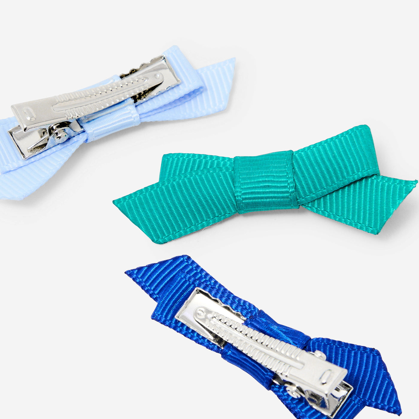Baby girl set of charming mini crocodile clips