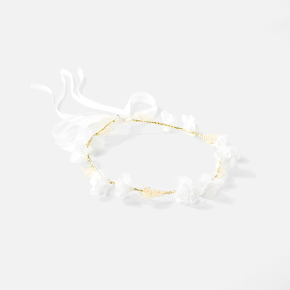 Toddler girl flower crown