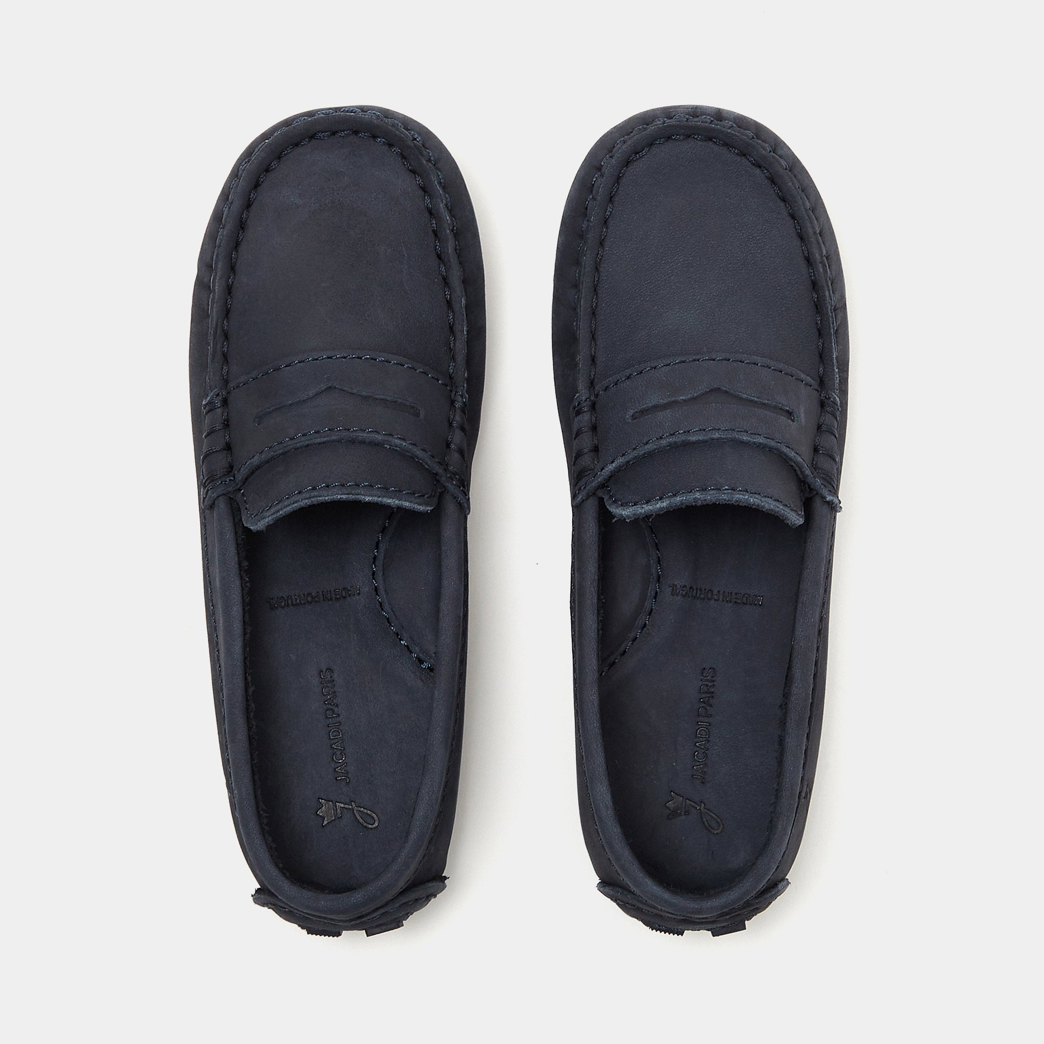 Boy nubuck loafers