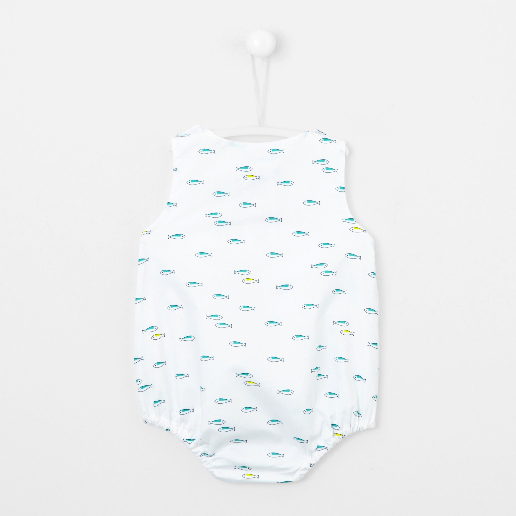 Baby boy printed romper