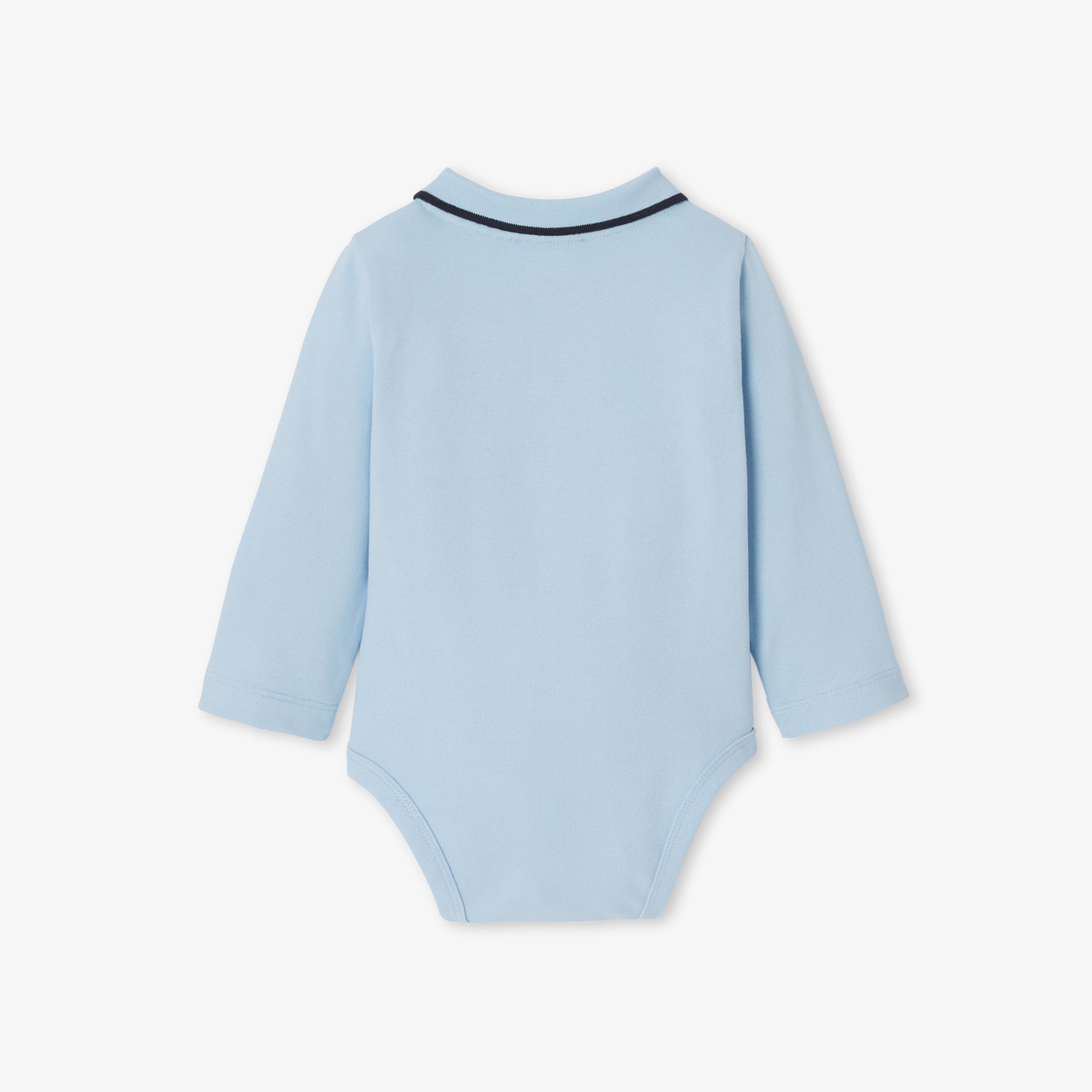 Baby boy polo bodysuit