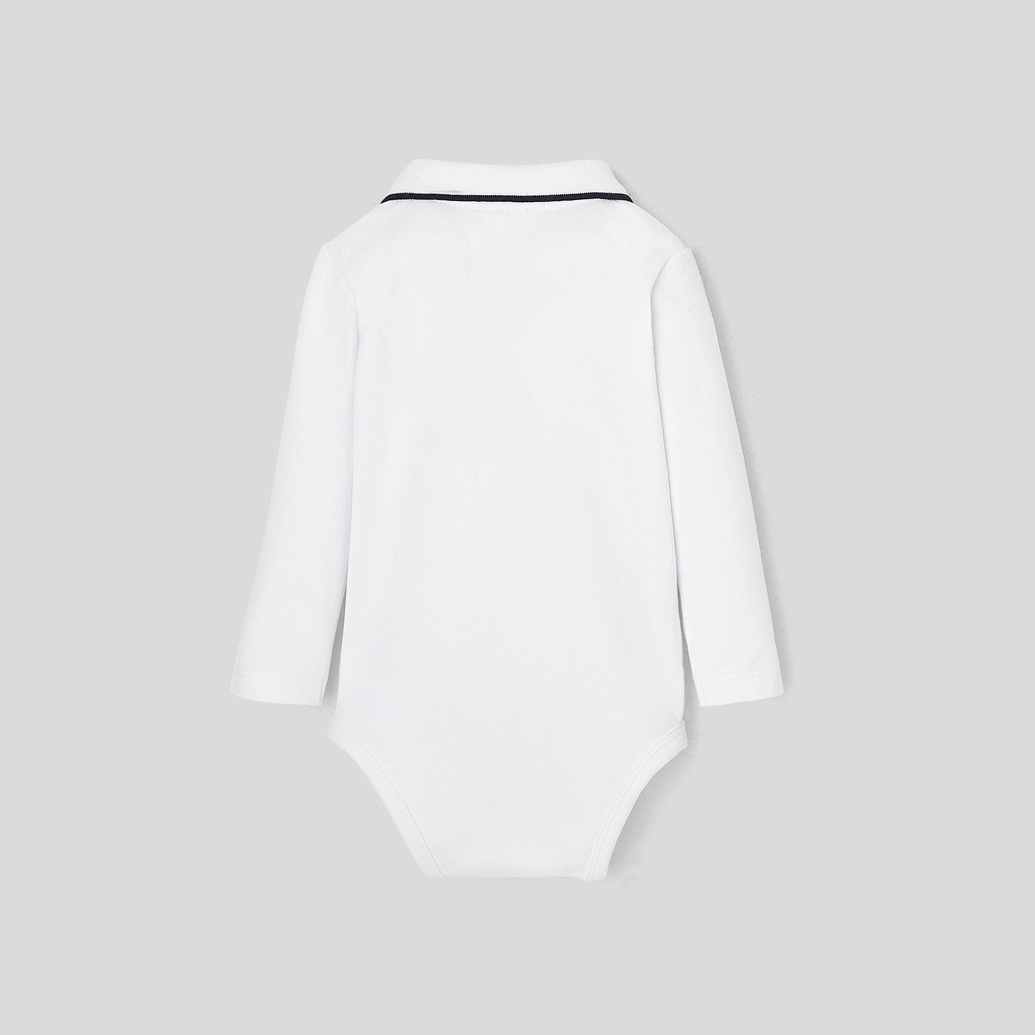 Baby boy polo bodysuit