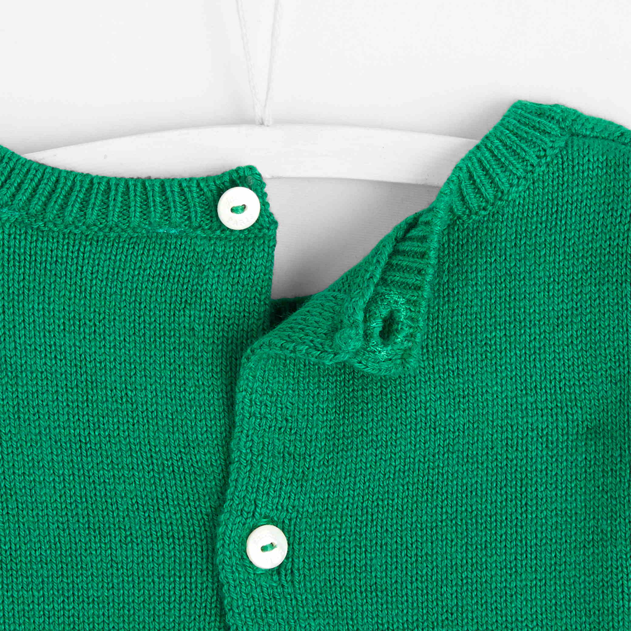 Baby boy jacquard sheep jumper