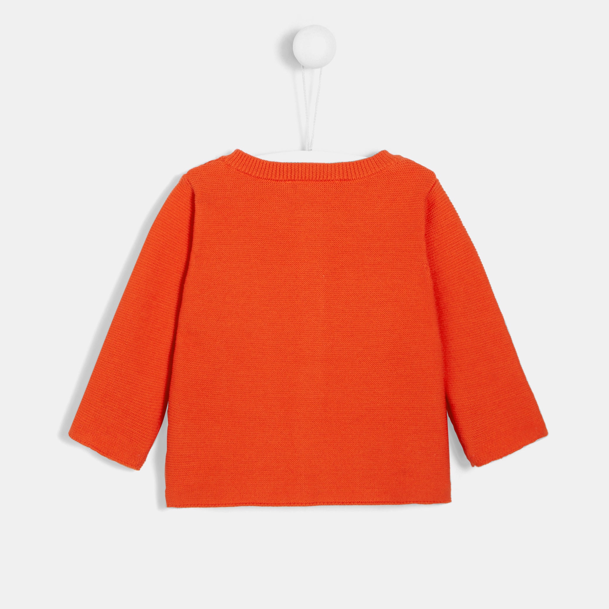 Baby-girl-cardigan-in-garter-stitch