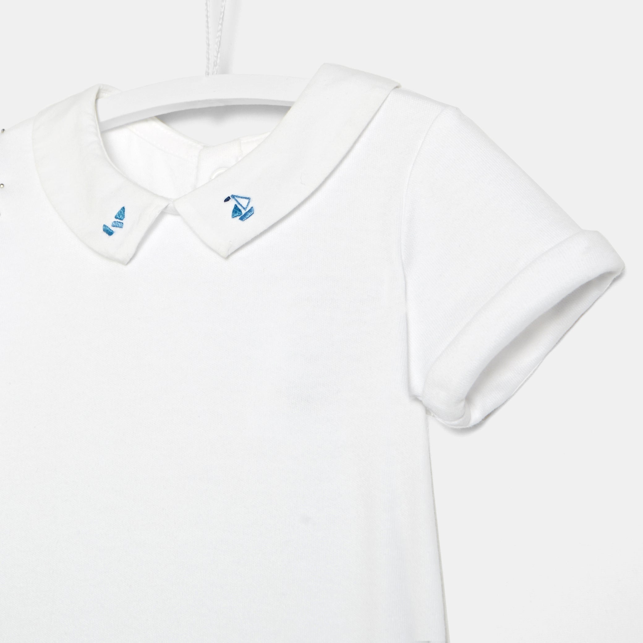 Baby boy short sleeve bodysuit