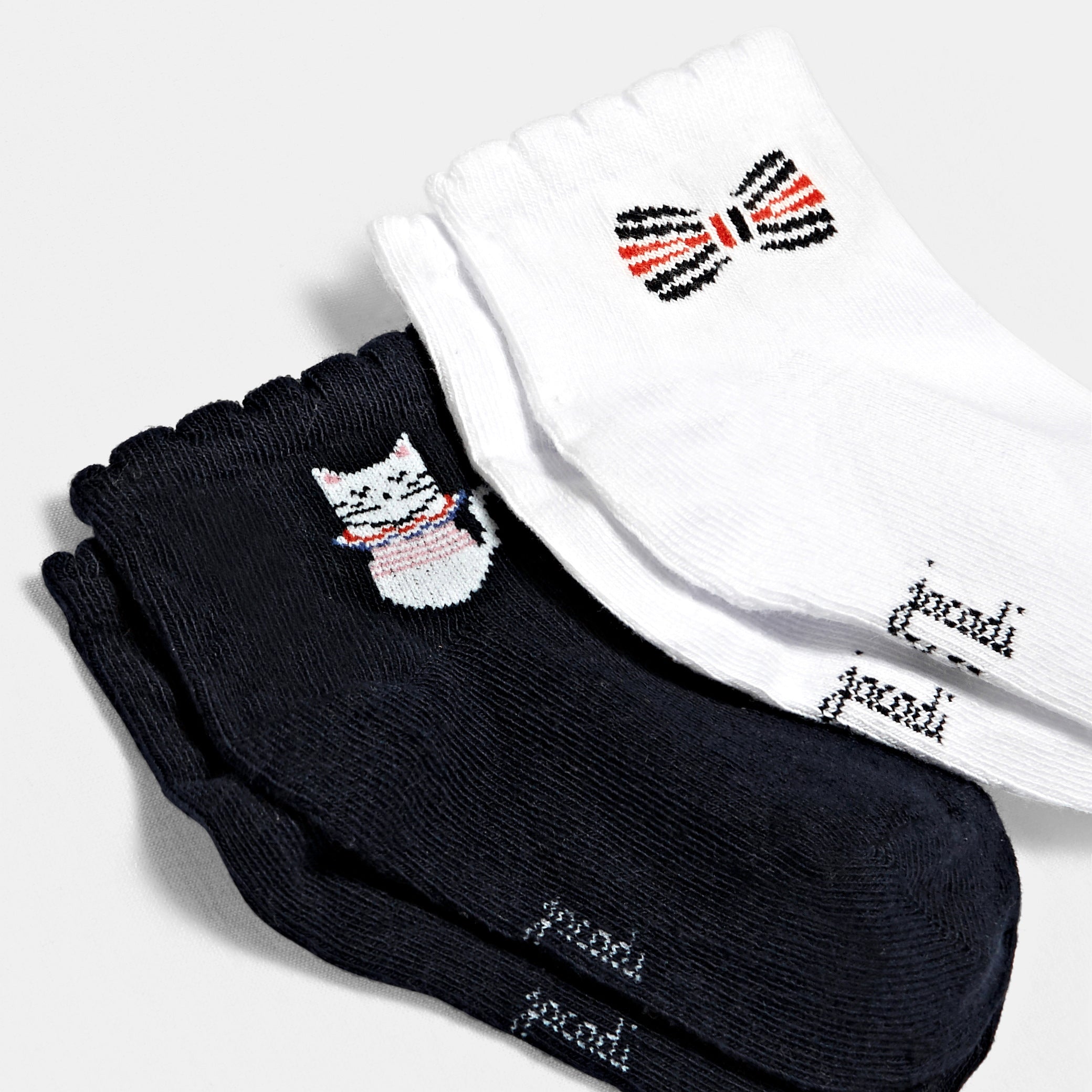 Toddler girl duo of socks