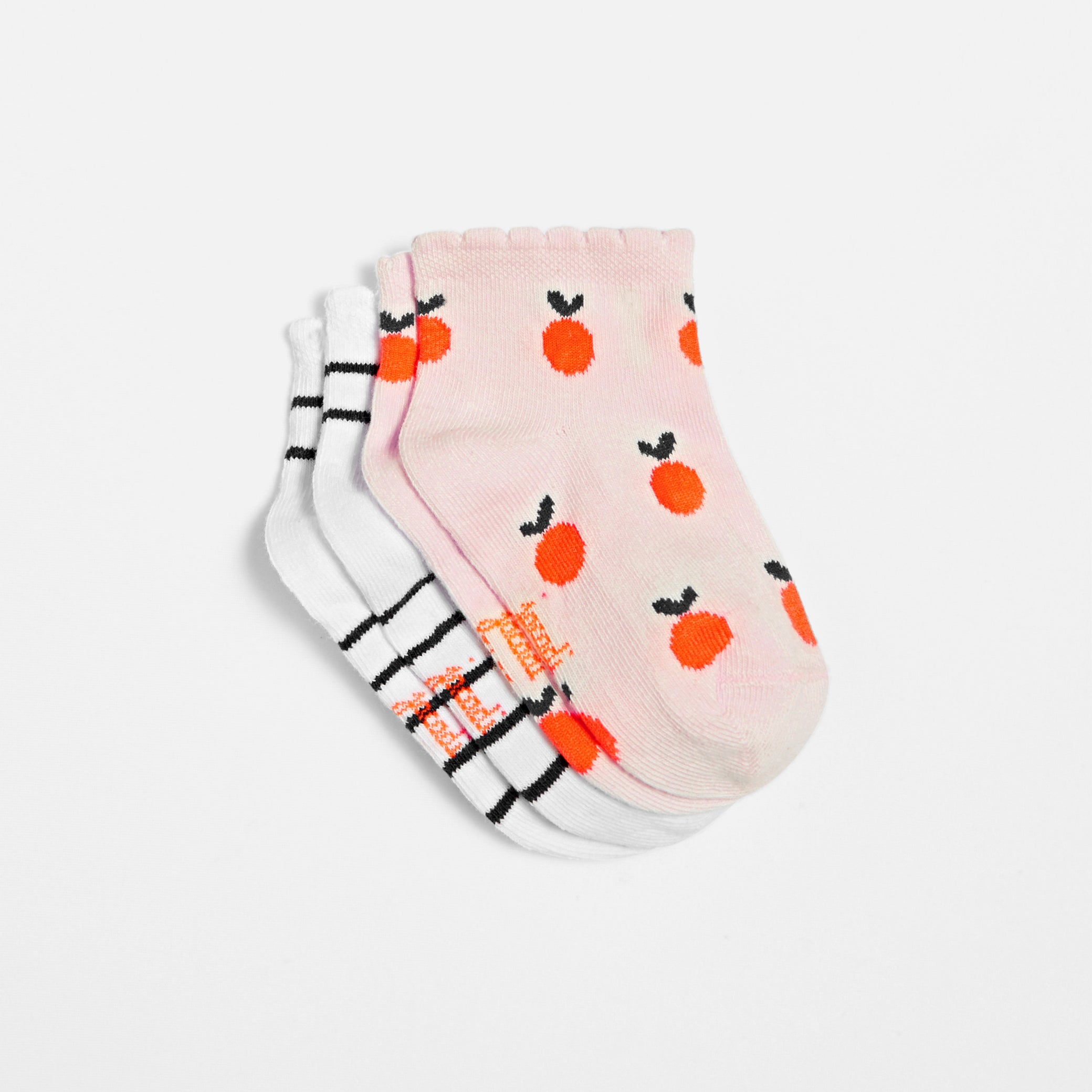Toddler girl duo of socks