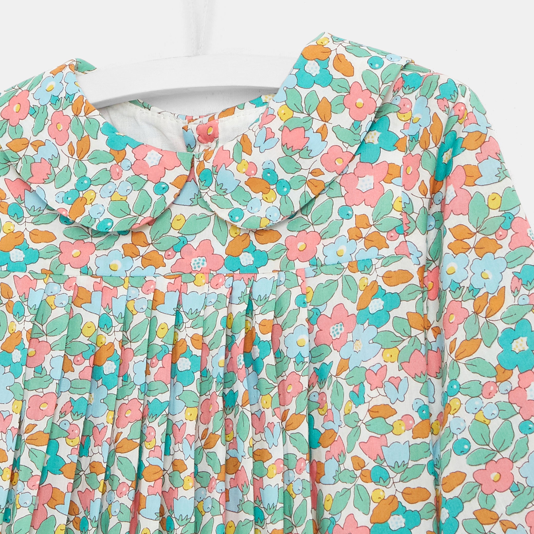Toddler girl blouse in Liberty fabric