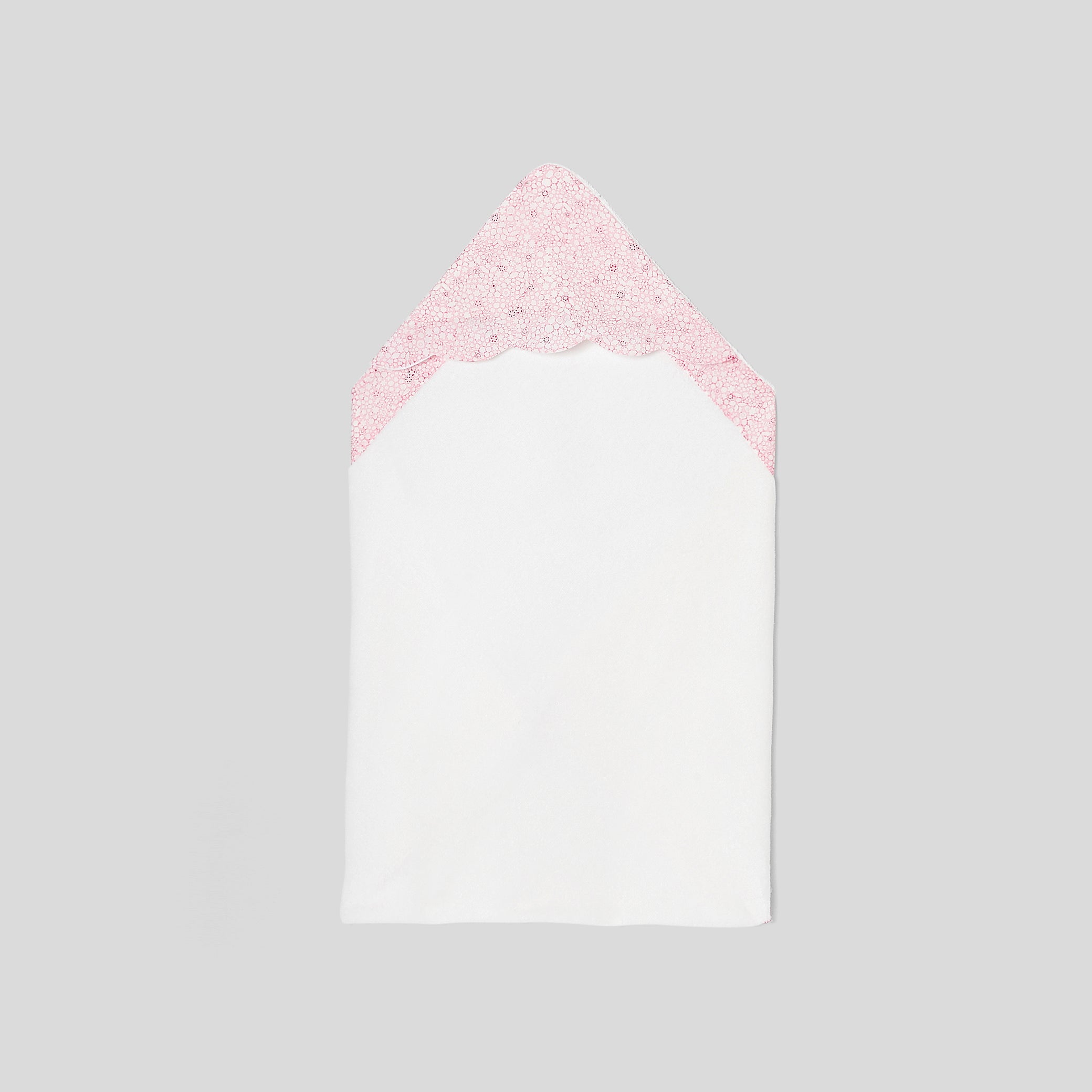 Hooded bath towel with Liberty details