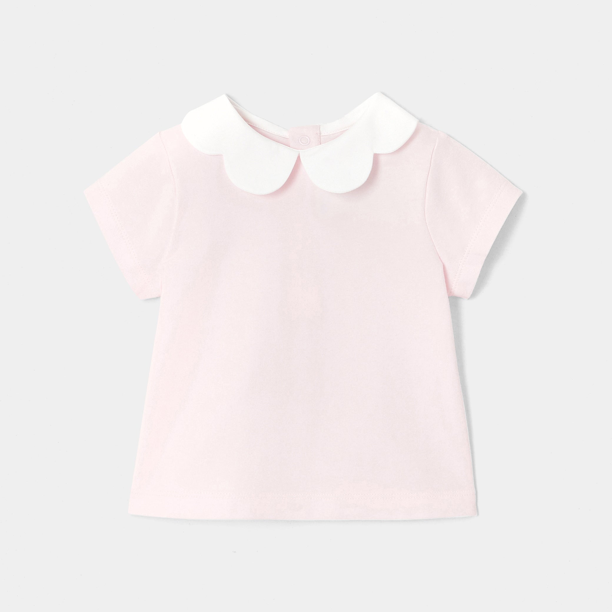 Baby girl short-sleeved T-shirt