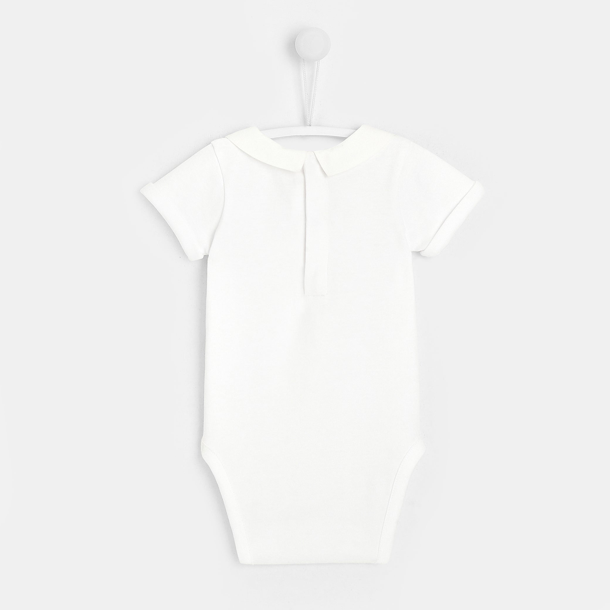 Baby boy short sleeve bodysuit