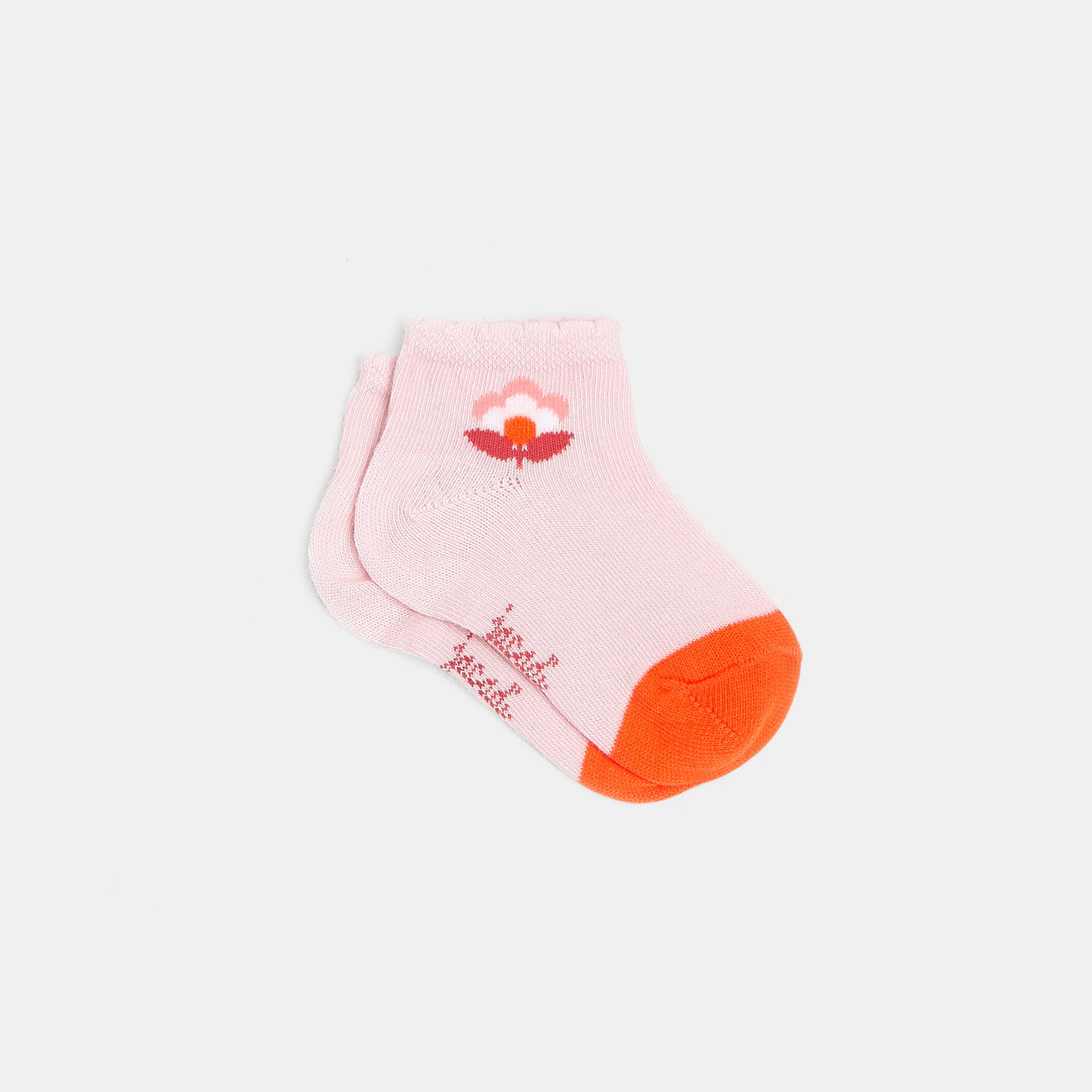 Toddler girl lily pad socks