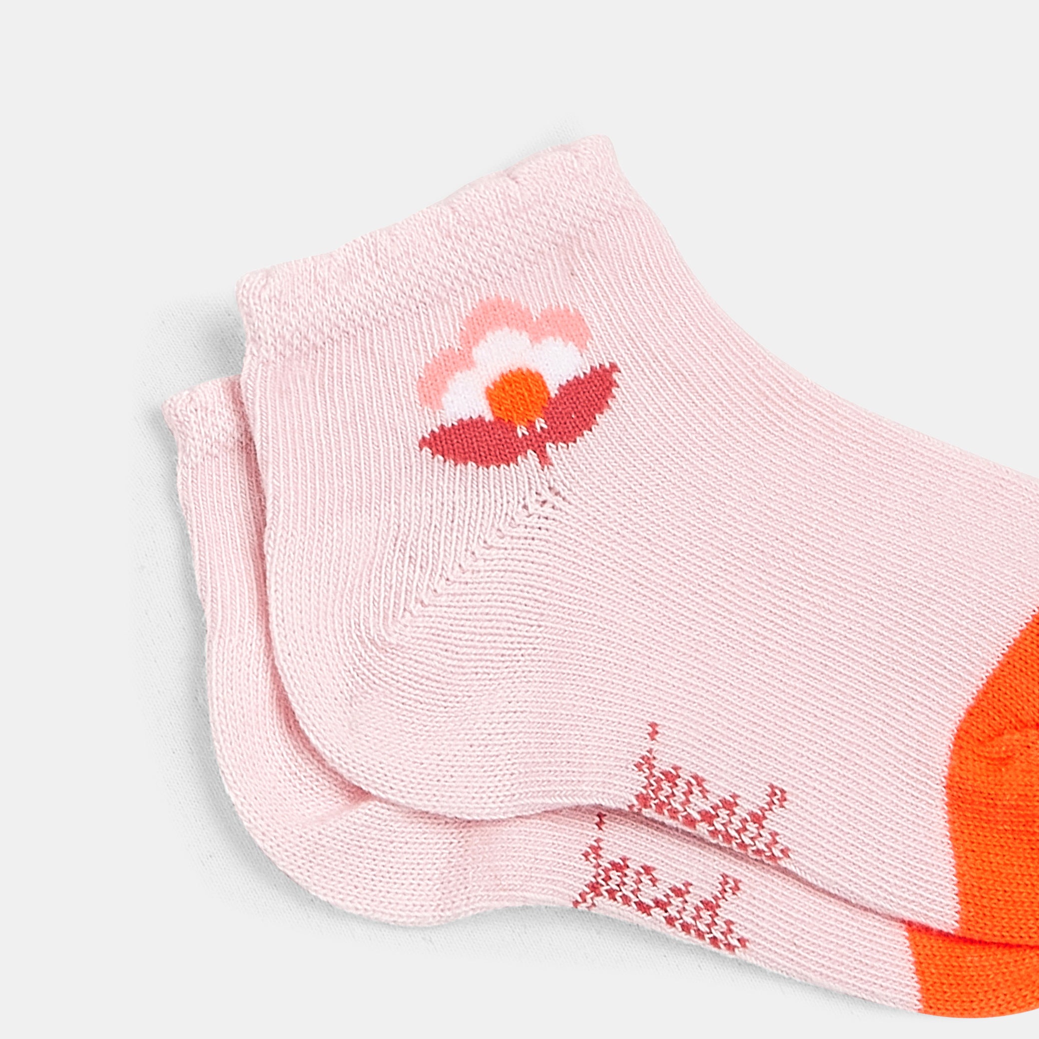 Toddler girl lily pad socks