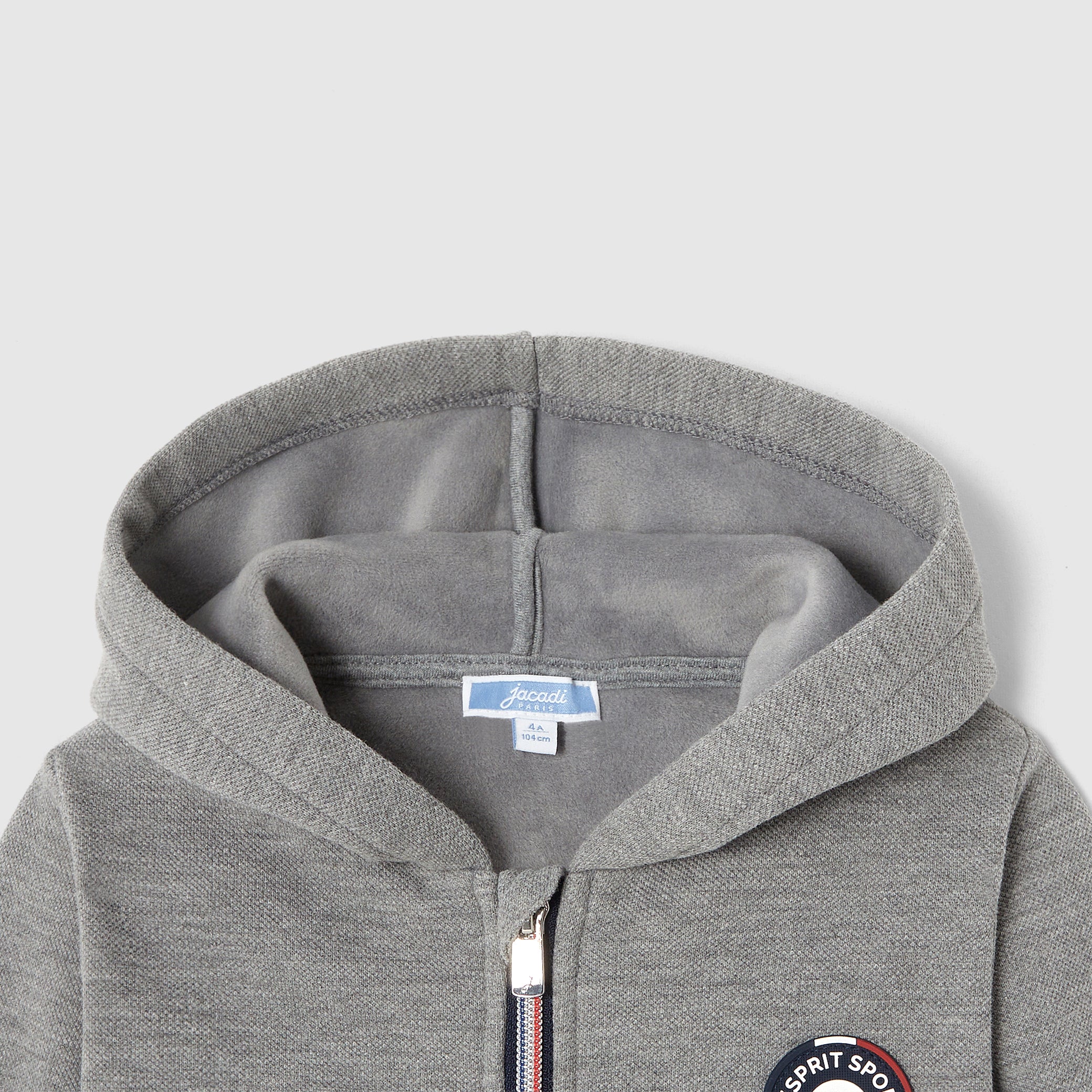 Boy's zip-up sweatshirt