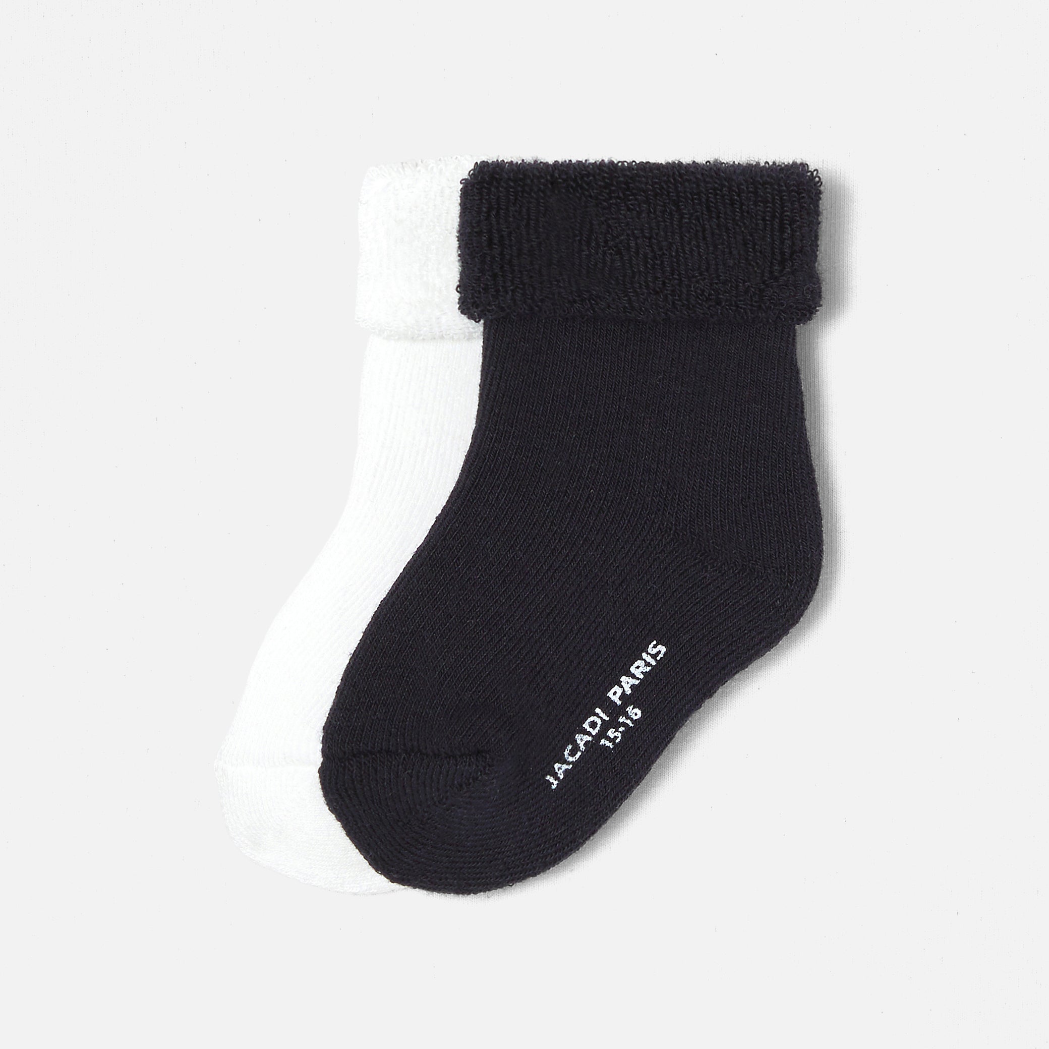Baby bouclette socks duo