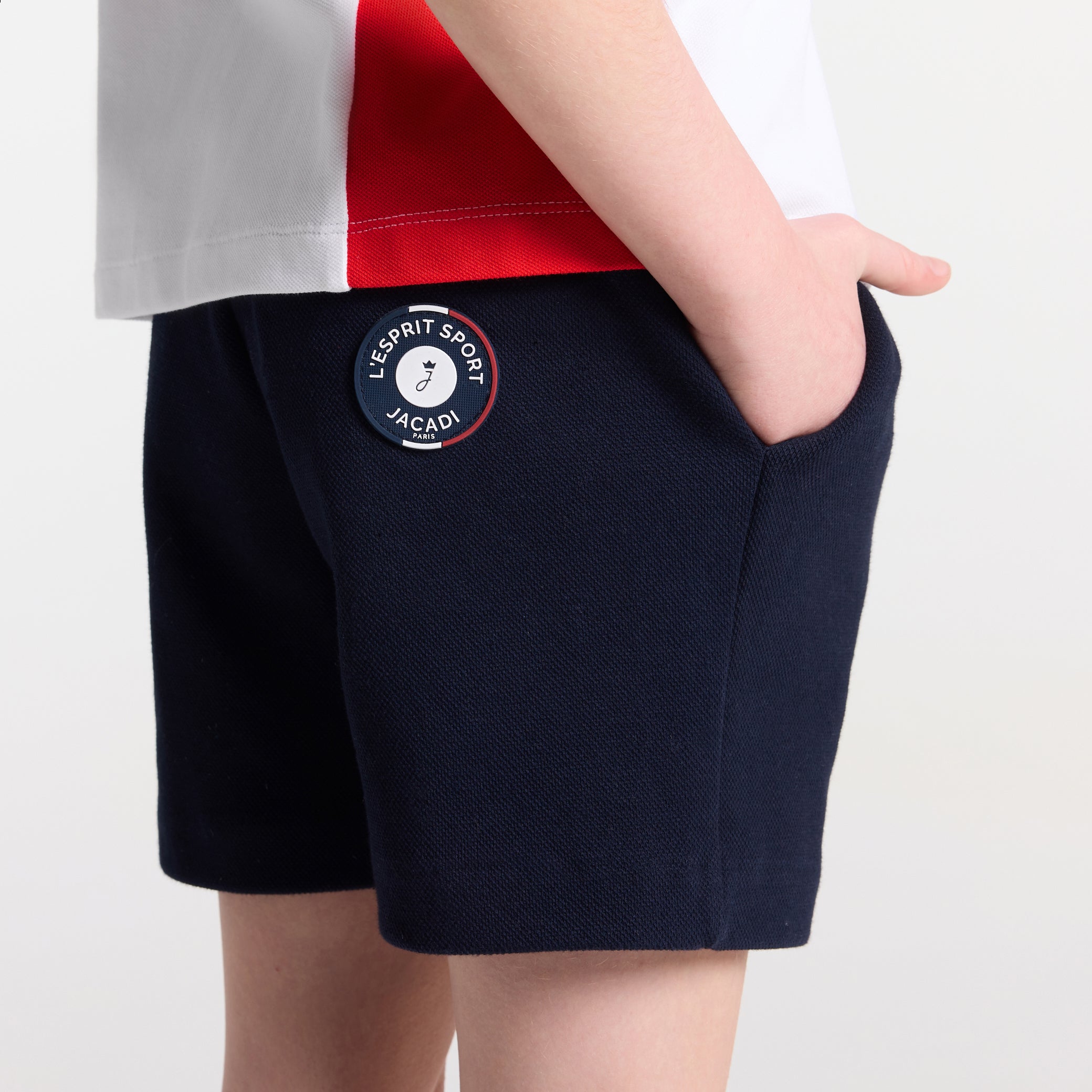 Boy shorts in piqué