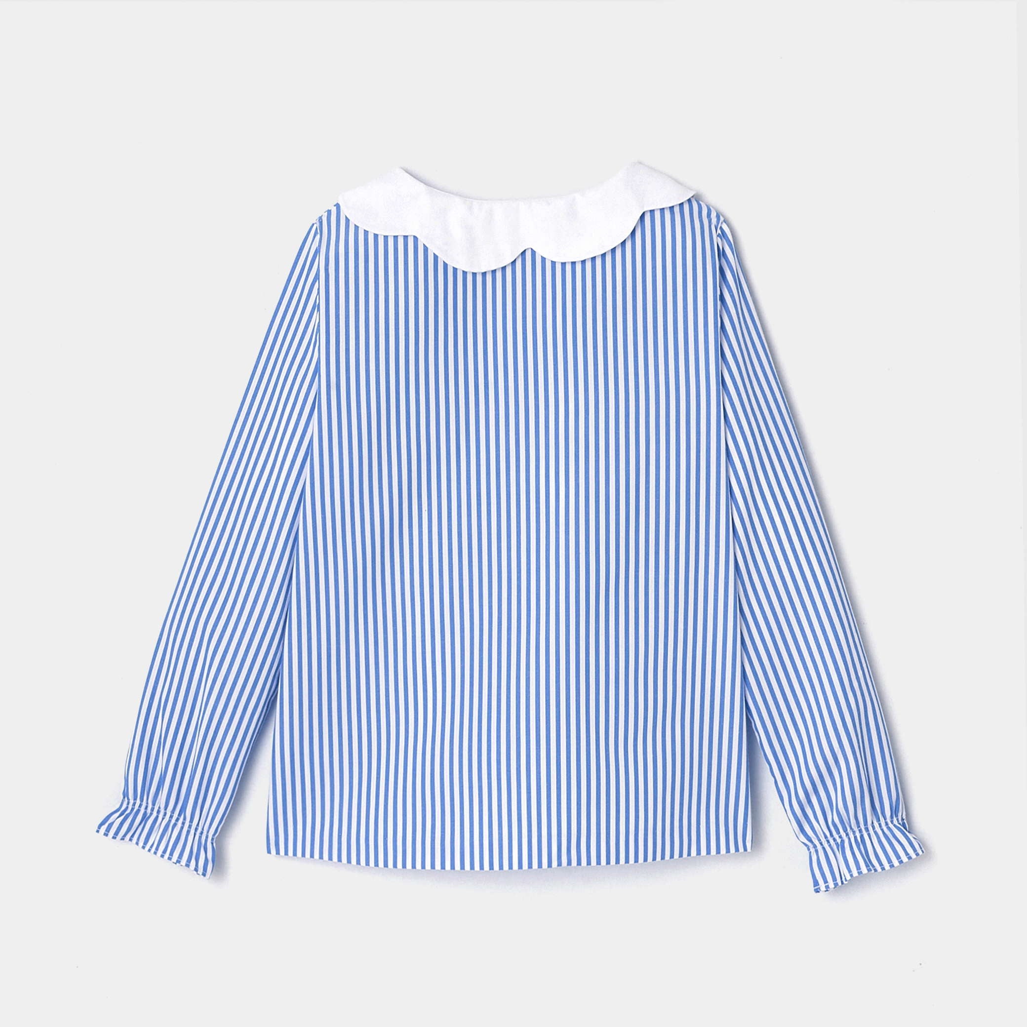 Girl poplin blouse